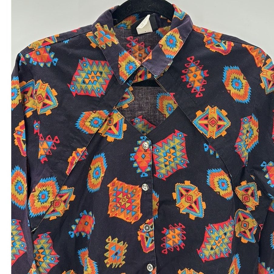 Vintage Vintage Rough Rider western native 80s button down sz 13/14 Size XL / US 12-14 / IT 48-50 - 5 Thumbnail