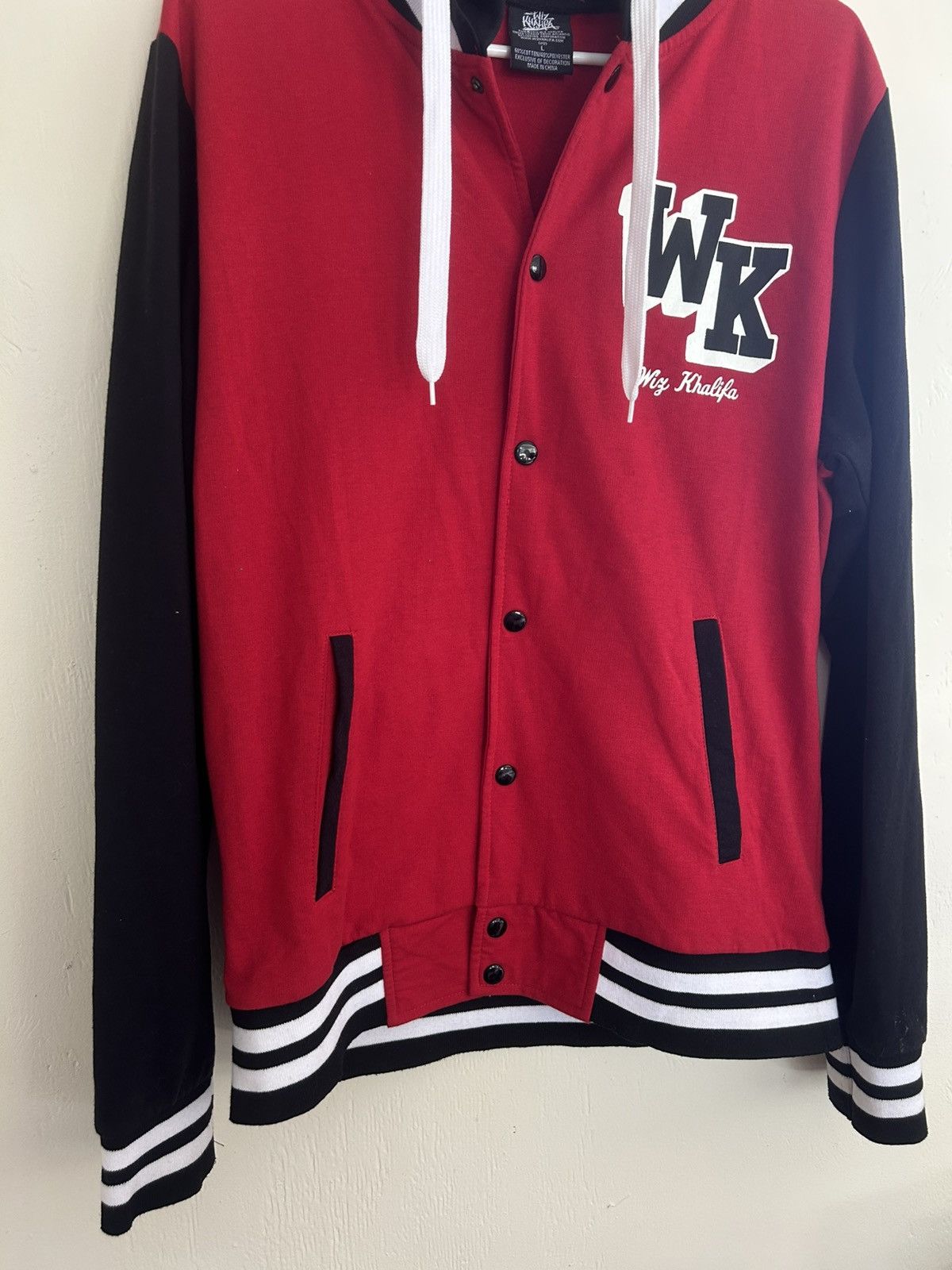Wiz Khalifa 2012 Wiz Khalifa Work Hard Play Hard Varsity Jacket Size US L / EU 52-54 / 3 - 5 Thumbnail