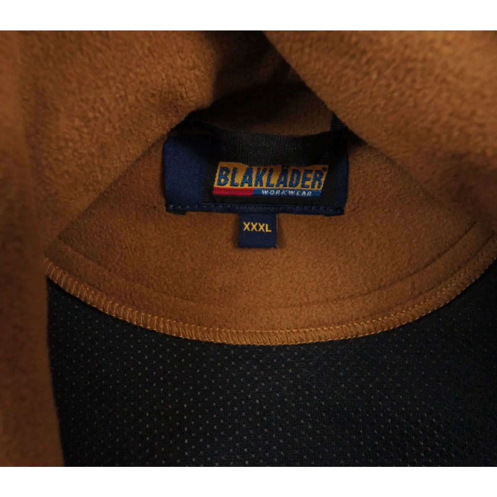 Vintage Blaklader Jacket Men's 3XL Brown Fleece Full Zip Outdoor Workwear Size US XXL / EU 58 / 5 - 6 Thumbnail
