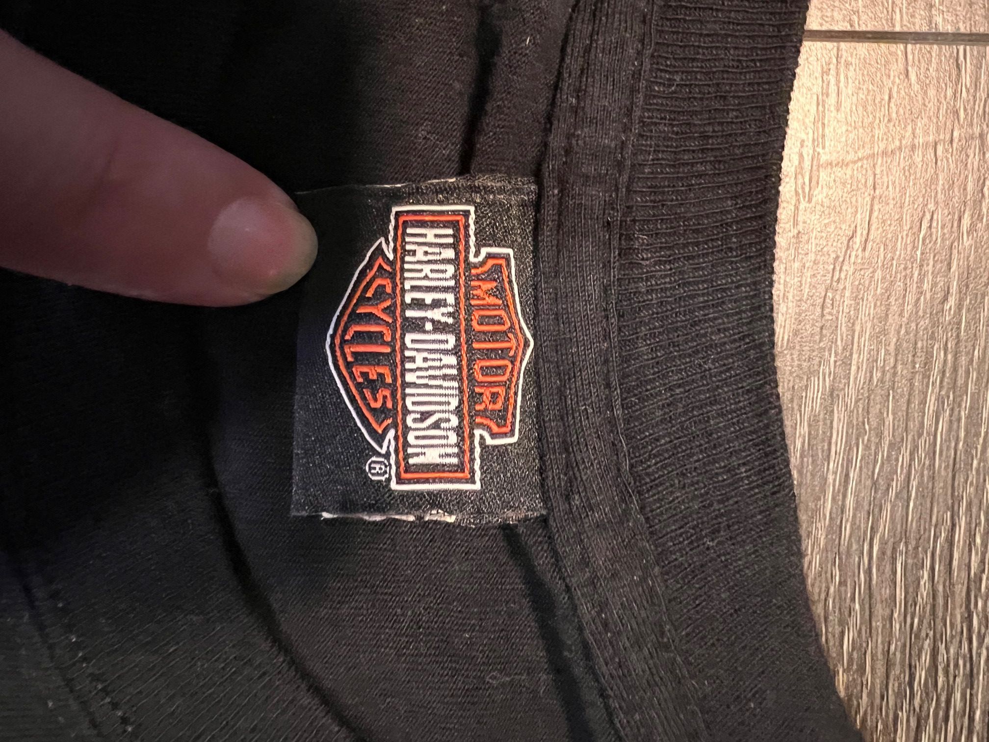 Vintage Harley Davidson South Hampton Tee Size US L / EU 52-54 / 3 - 3 Thumbnail