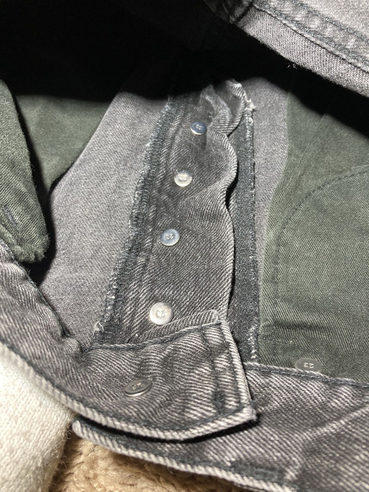 Celine SS23 Celine Kurt Jeans Charcoal Relaxed 90s 2023 Size US 27 - 10 Thumbnail