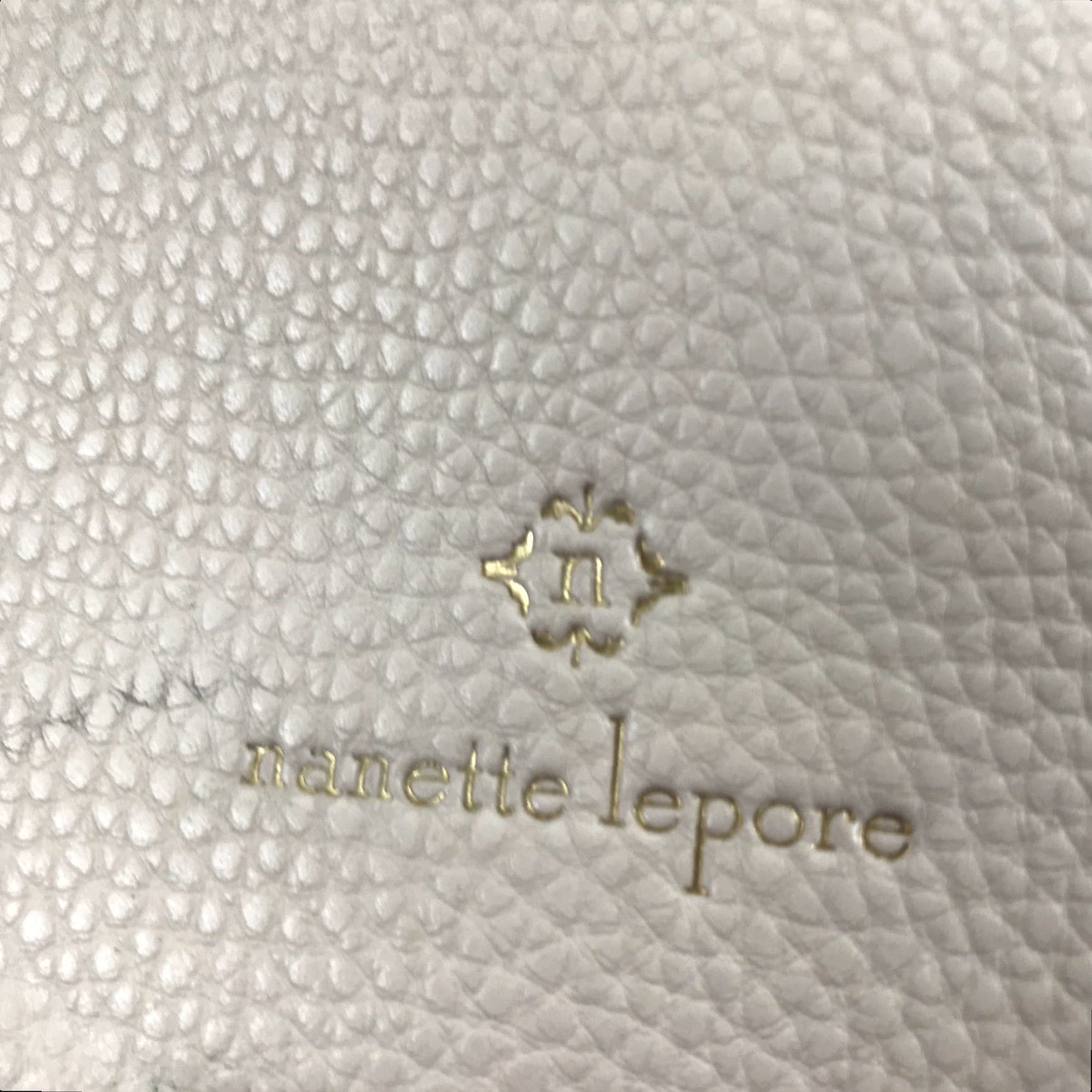Nanette Lepore Nanette Lepore Cream Faux Leather Shoulder Bag Size ONE SIZE - 4 Thumbnail