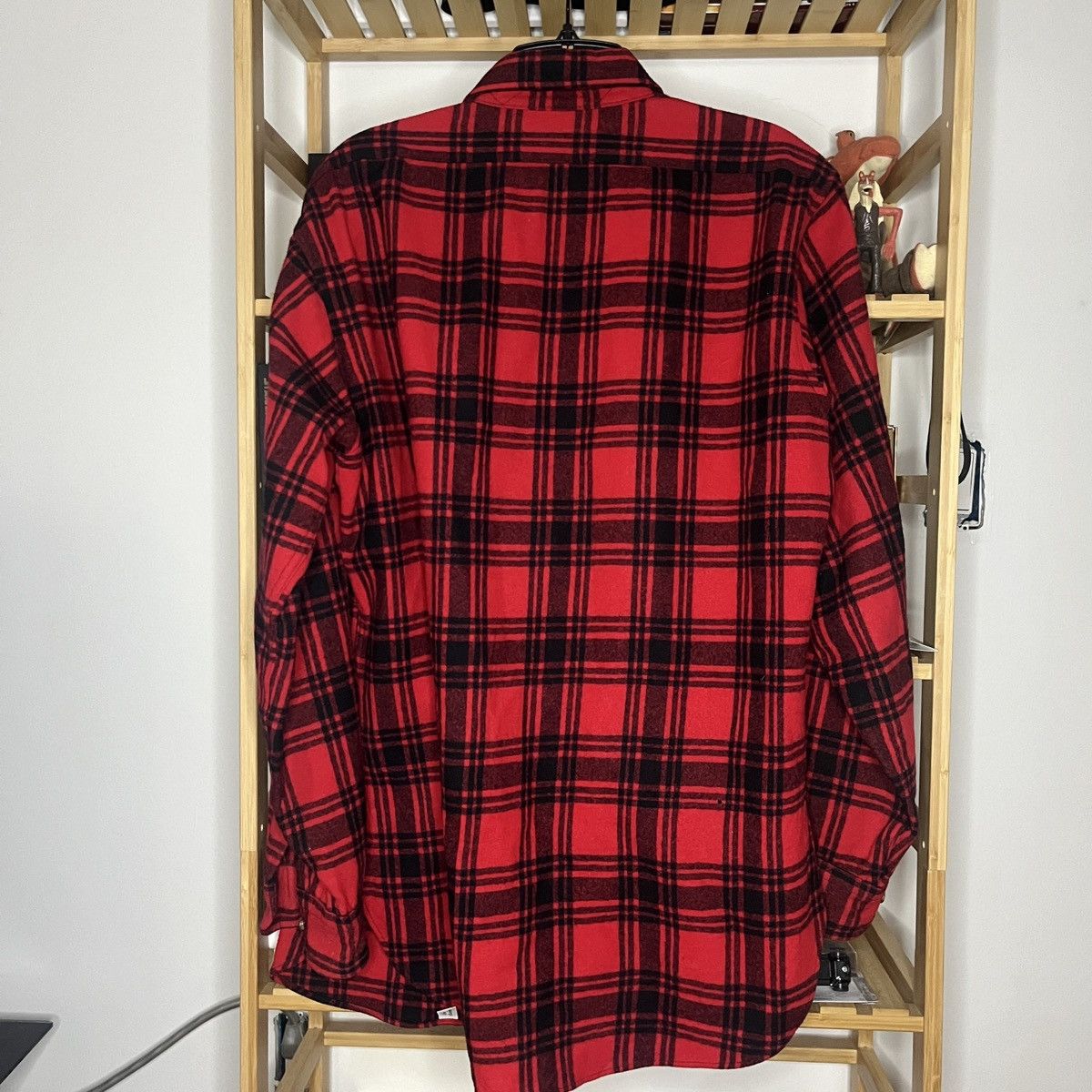Pendleton Pendleton Wool Plaid Flannel Size Medium Red Black Size US M / EU 48-50 / 2 - 4 Thumbnail