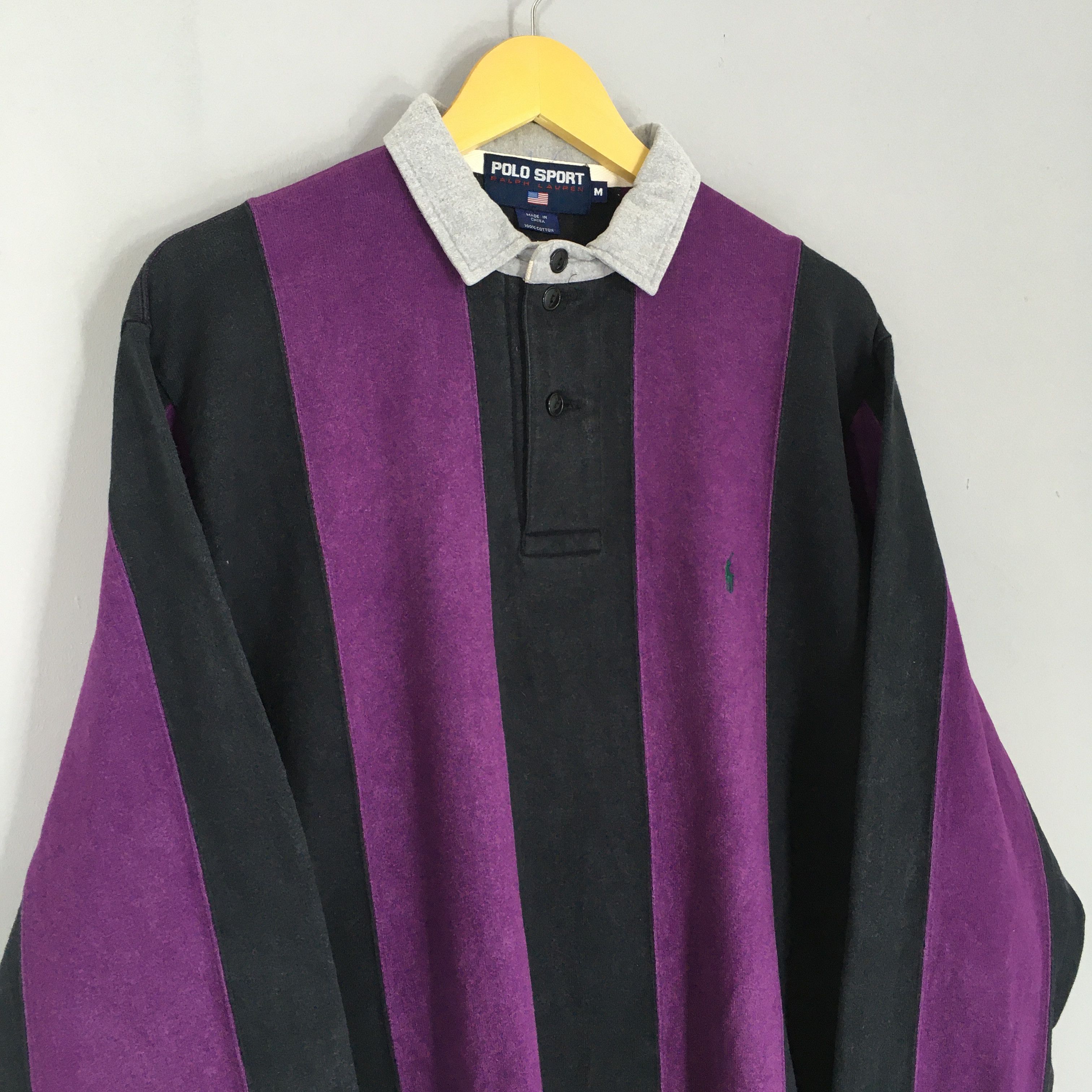 Polo Ralph Lauren Vintage 90s Polo Sport Ralph Lauren Rugby Shirt Medium Size US M / EU 48-50 / 2 - 3 Thumbnail