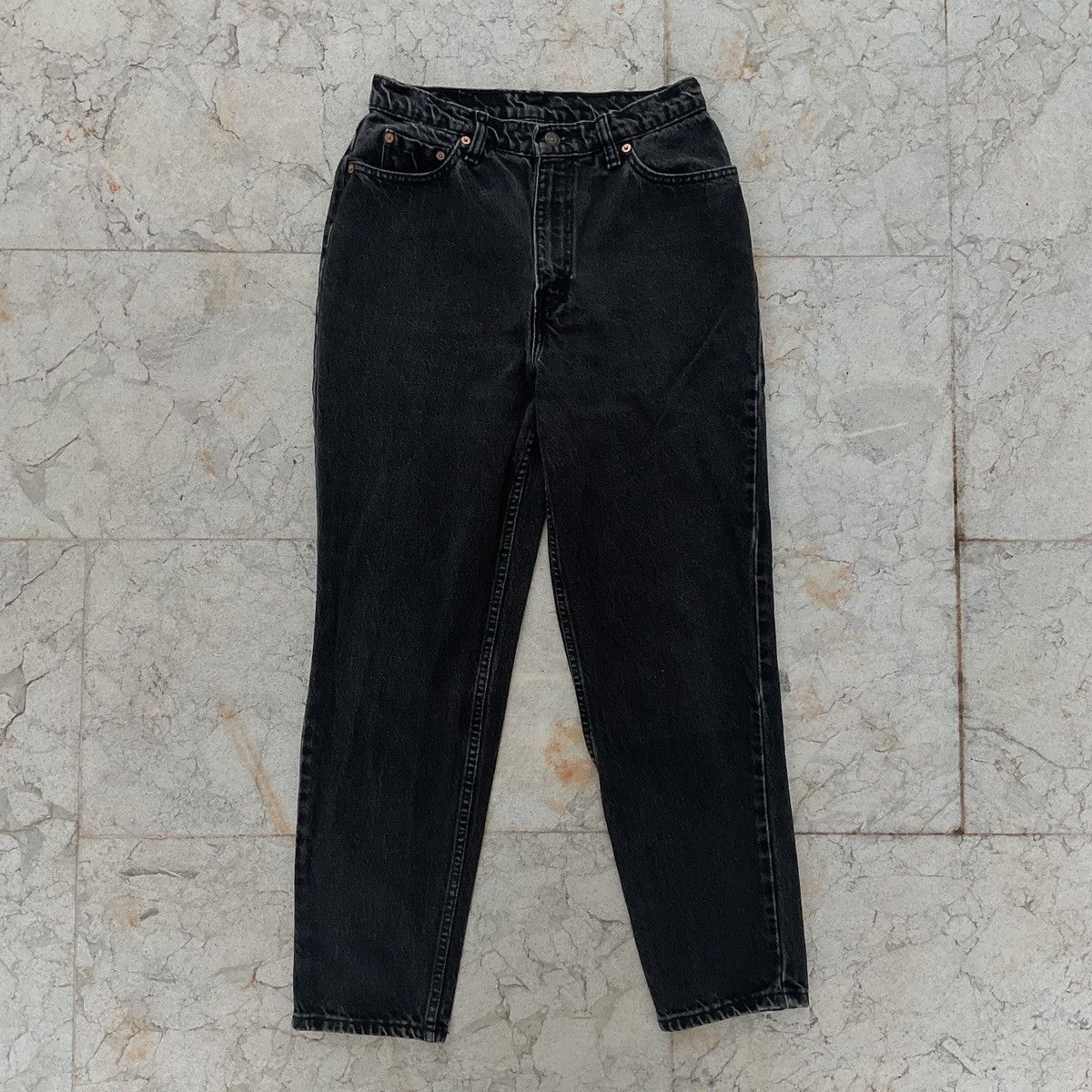 Levi's Vintage 90s Levi’s 512 Slim Fit Tapered Leg Denim Jean Pants Size 34" / US 12 / IT 48 - 2 Thumbnail