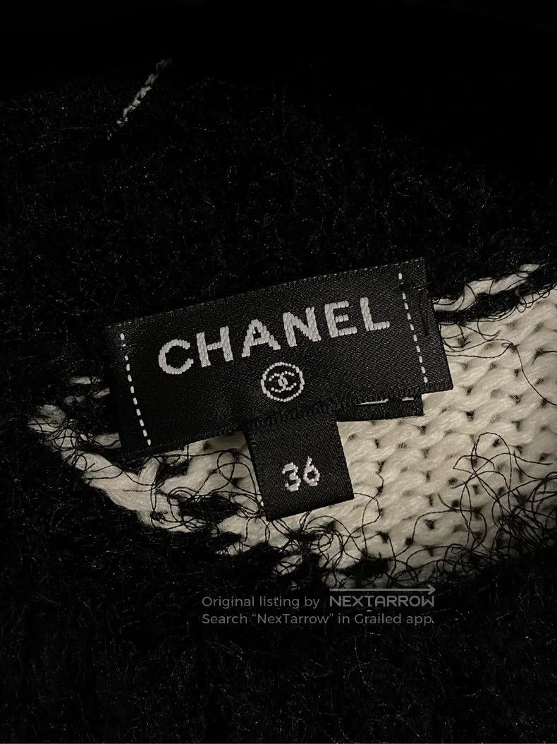 Chanel Chanel 23k black round-neck sweater Size XS / US 0-2 / IT 36-38 - 3 Thumbnail