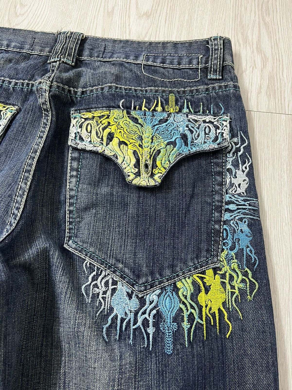 Ecko Unltd. × JNCO Vintage Y2K Most official Seven Jeans Size US 34 / EU 50 - 3 Thumbnail