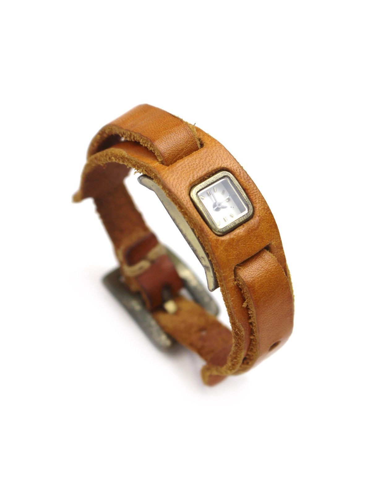 Issey Miyake × Seiko SS2012 SAMANSA MOS2 JAPAN TIDEWAY LEATHER CUFF WATCH Size ONE SIZE - 3 Thumbnail