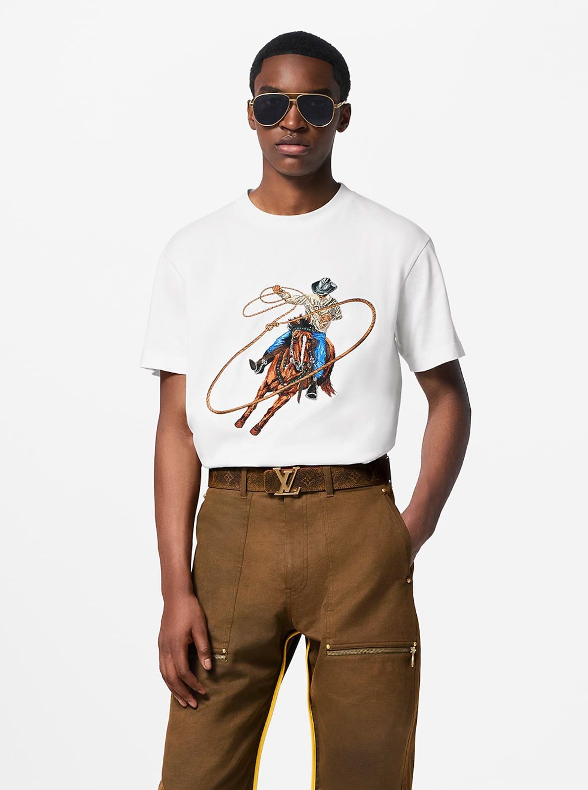 Other Graphic Cotton T-Shirt – Cotton Tee with Artistic Print Size US M / EU 48-50 / 2 - 3 Thumbnail