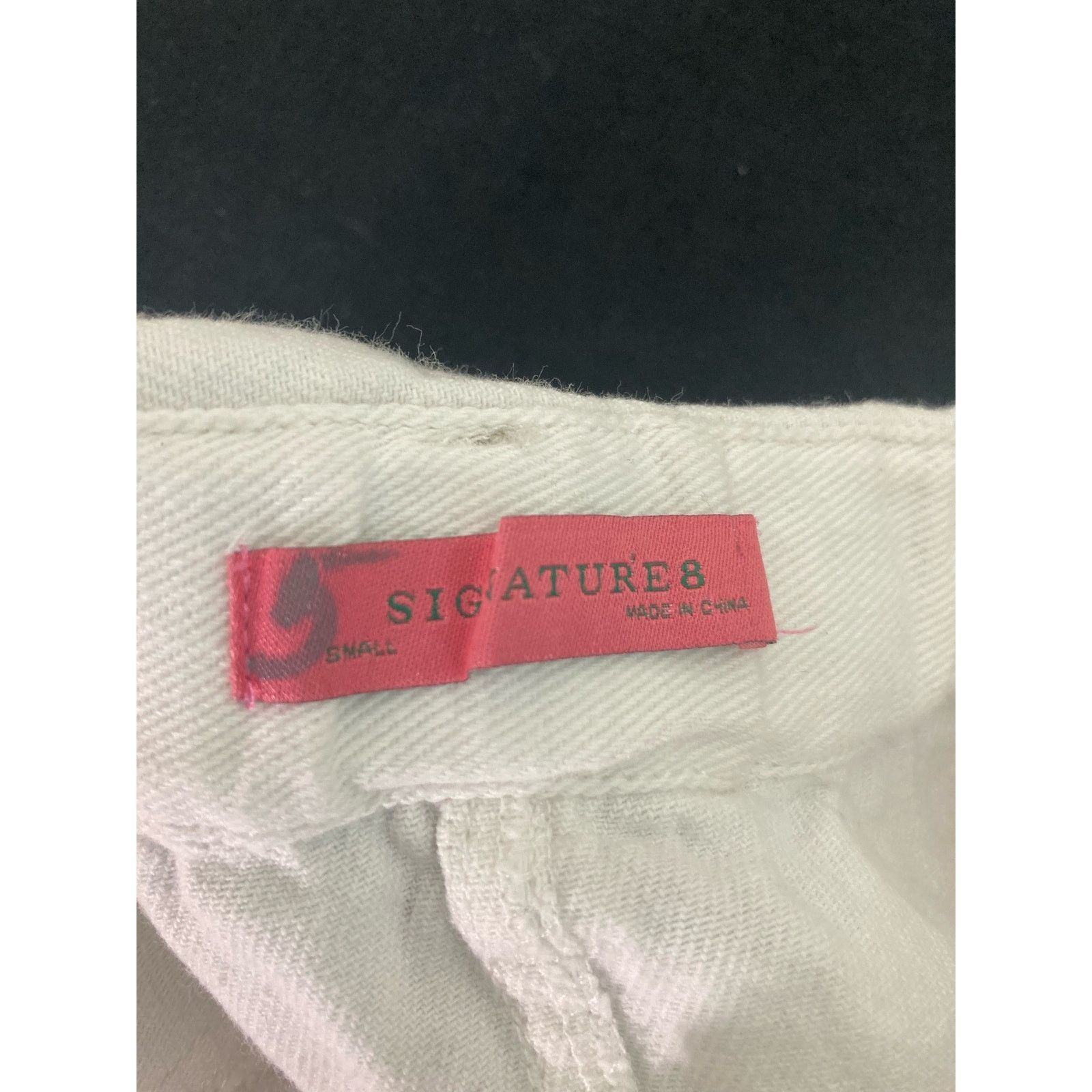 Other Women's White Denim Skirt S Casual Fashion Trendy Summer Size 26" / US 2 / IT 38 - 3 Thumbnail