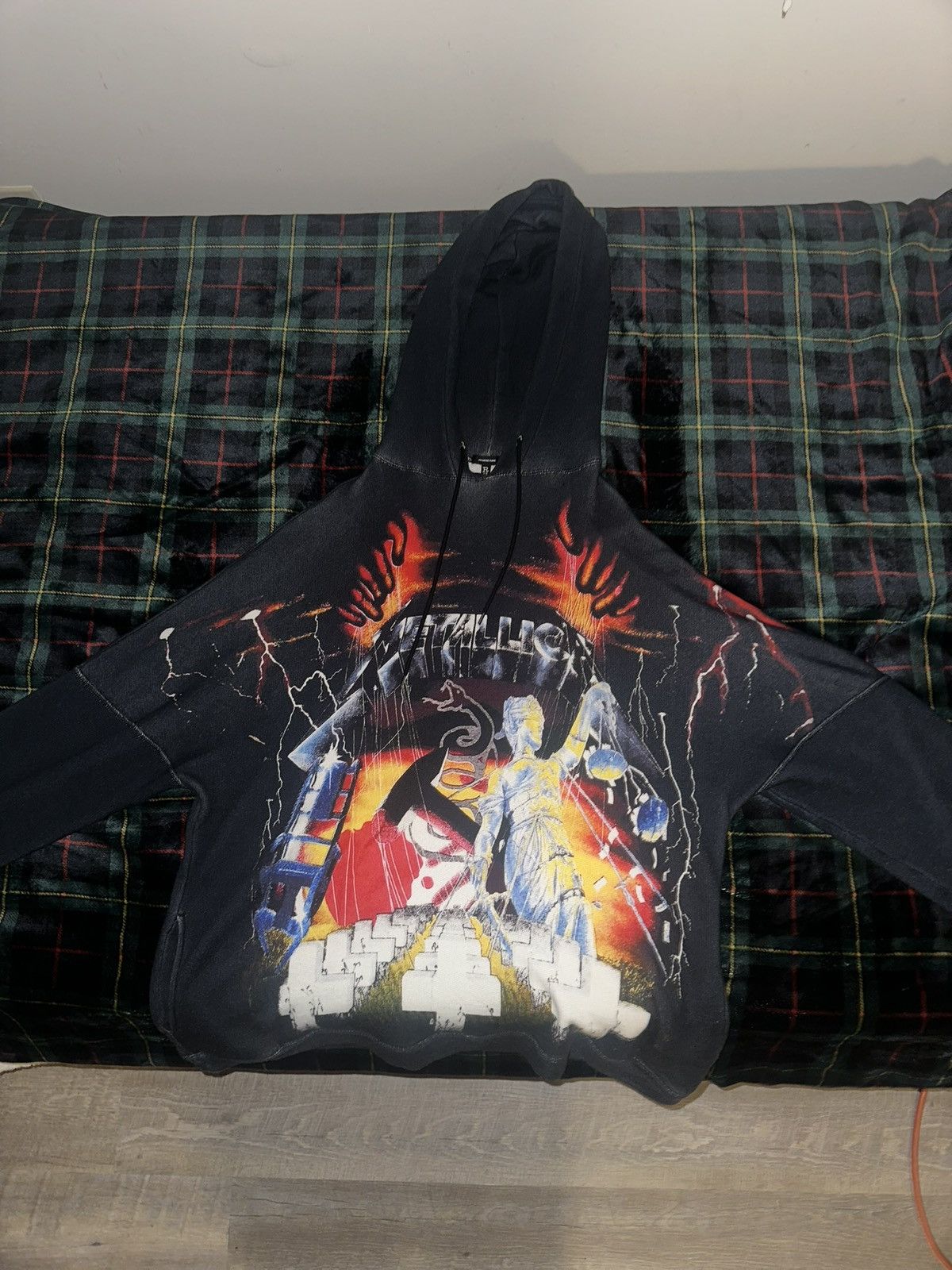 R13 R13 Metallica Oversized Hoodie Size US S / EU 44-46 / 1 - 1 Thumbnail
