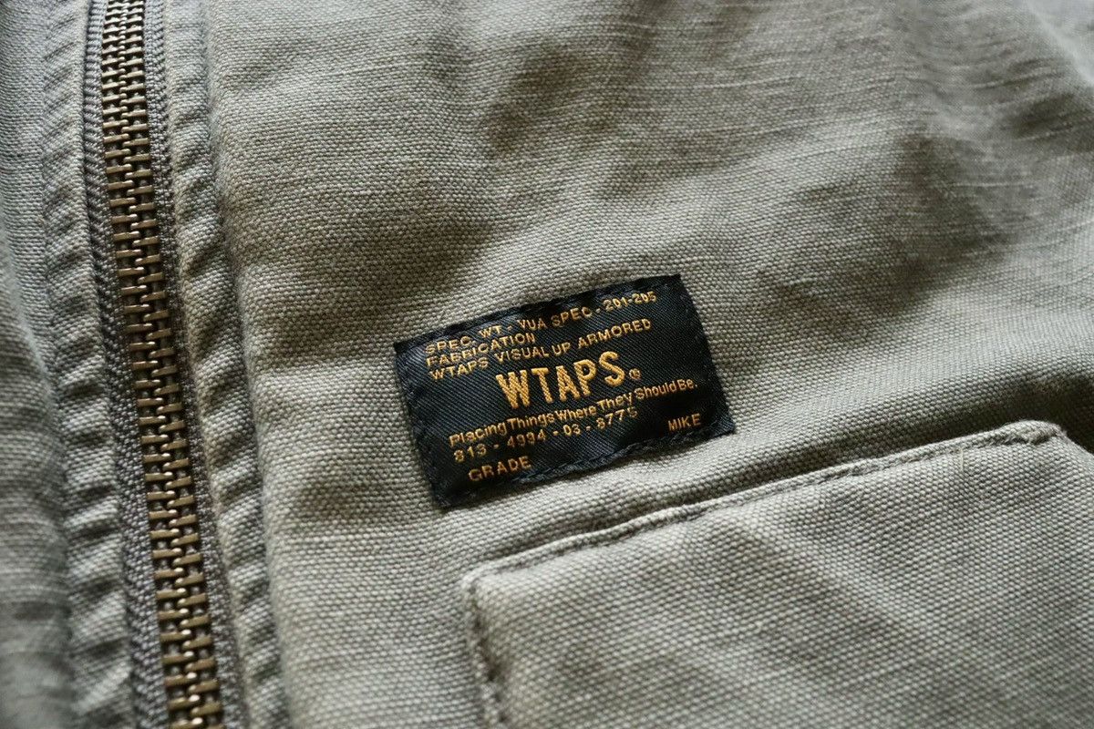 Wtaps 17AW WTAPS MC JACKET COTTON DUCK Size US M / EU 48-50 / 2 - 3 Thumbnail