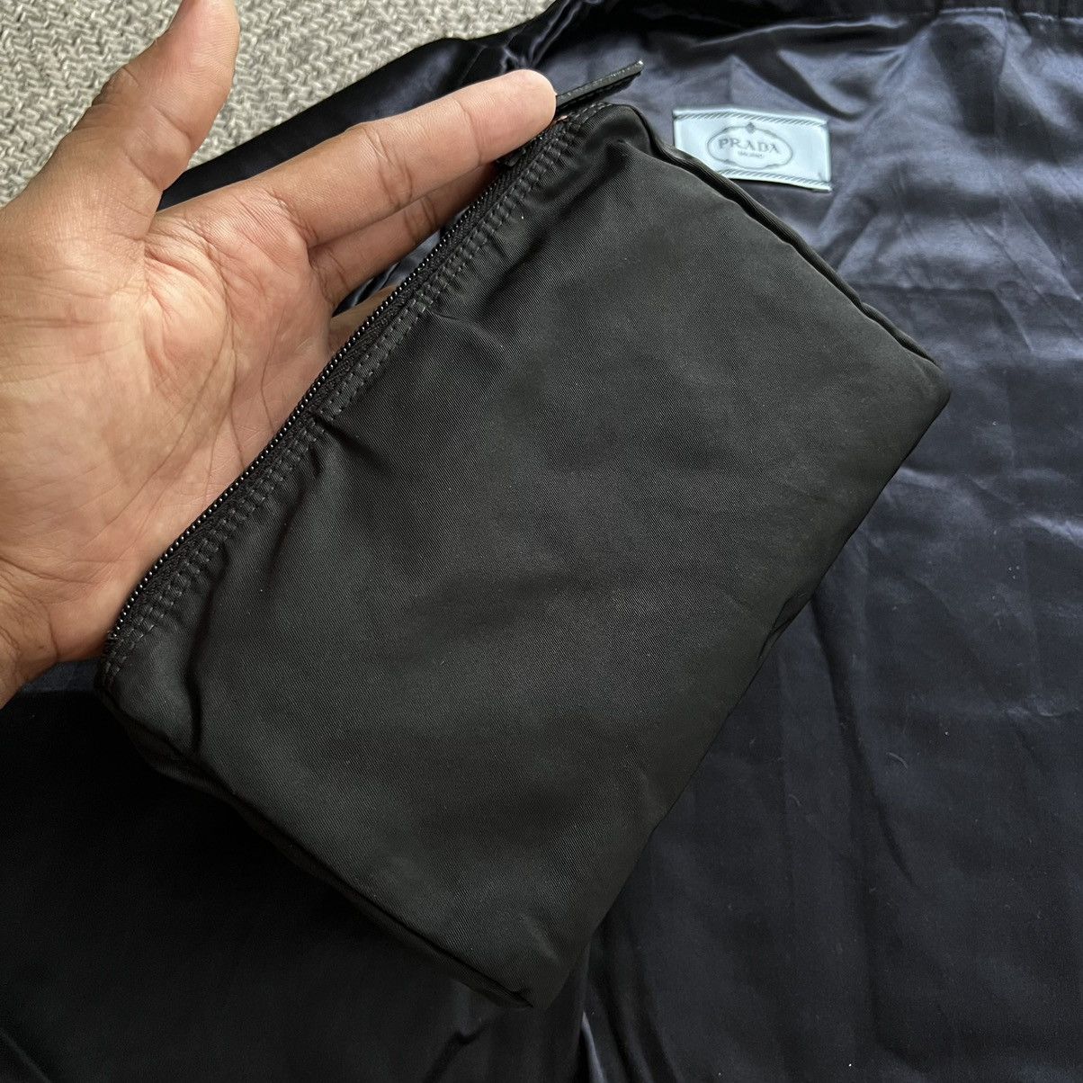 Prada Prada Black Tessuto Nylon Clutch Size ONE SIZE - 5 Thumbnail