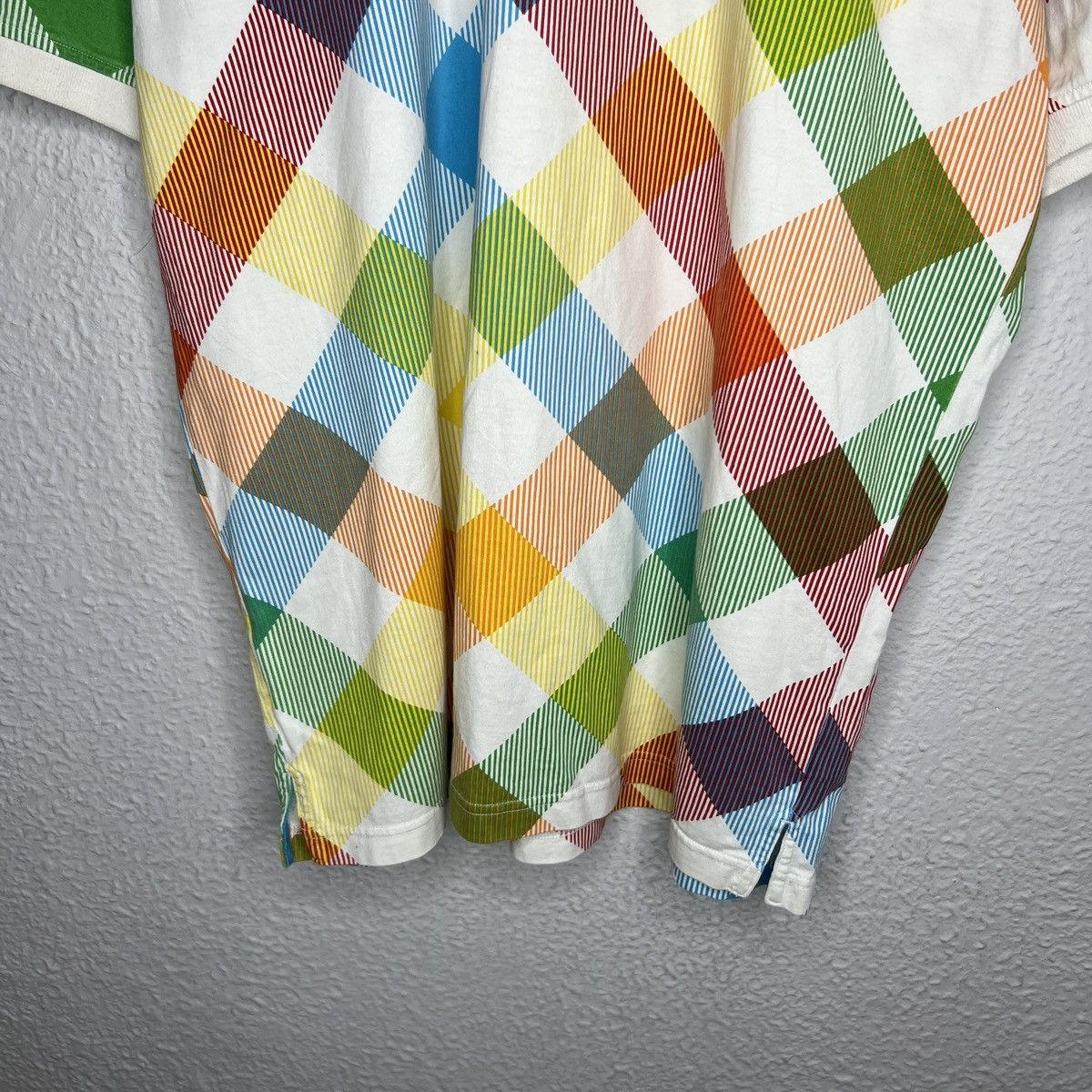 Coogi Coogi Polo Tshirt Tee Multicolor Colorful Argyle Retro Y2K Size US XL / EU 56 / 4 - 2 Thumbnail