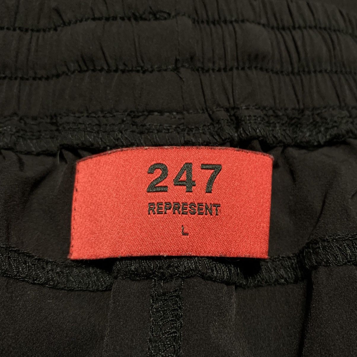 Represent Clo. Represent Large Shorts 247 Black Gym Bottoms Size US 34 / EU 50 - 4 Thumbnail