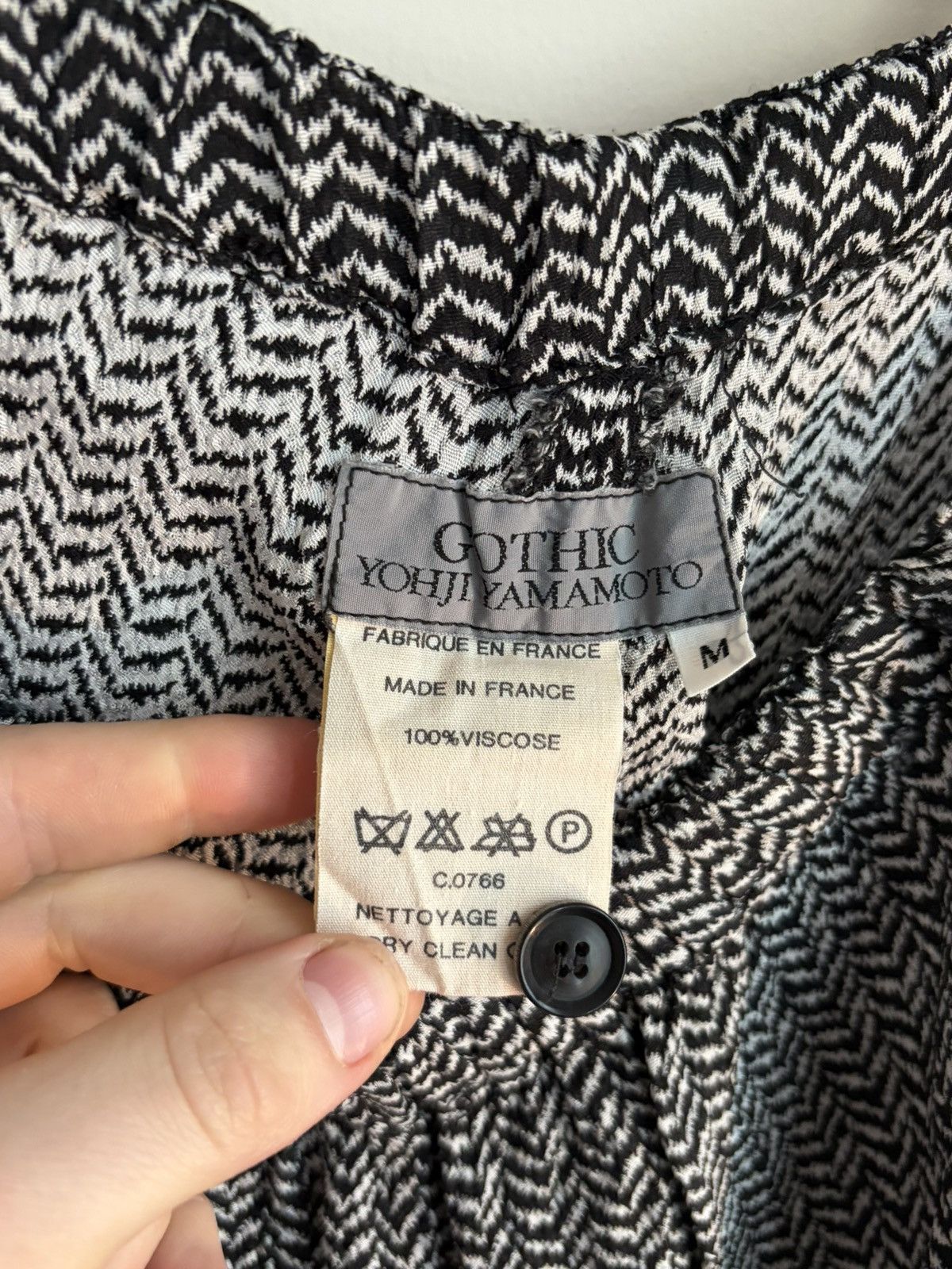 Yohji Yamamoto Yohji Yamamoto Gothic Pajama Pants Size US 30 / EU 46 - 4 Thumbnail