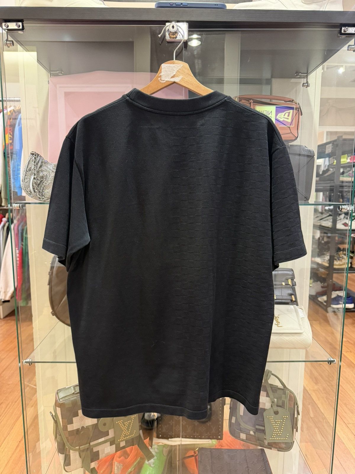 Louis Vuitton Louis Vuitton Half Damier Pocket Tee - Black Size US XL / EU 56 / 4 - 2 Thumbnail