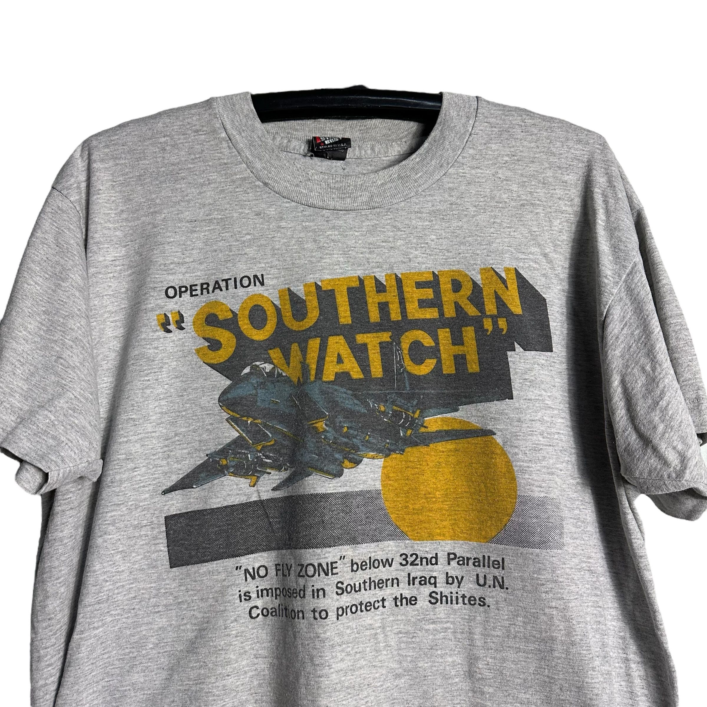 Third & Army 🔥RARE🔥Vintage Operation Southern Watch Military T-shirt Size US XL / EU 56 / 4 - 2 Thumbnail