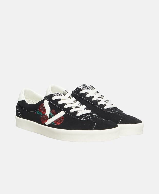 Vans Black Roses Sneakers Size US 8 / IT 38 - 1 Thumbnail