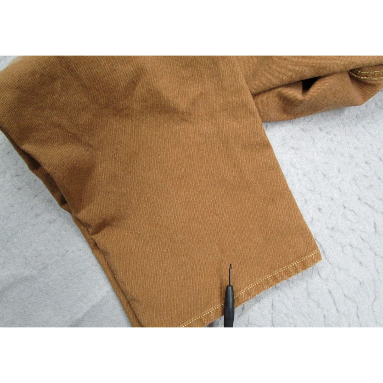 Empyre VINTAGE Empyre Cargo Pants Women 9 Brown Canvas Flat Front Straight Leg Streetwear Workwear Size 30" / US 8 / IT 44 - 4 Thumbnail