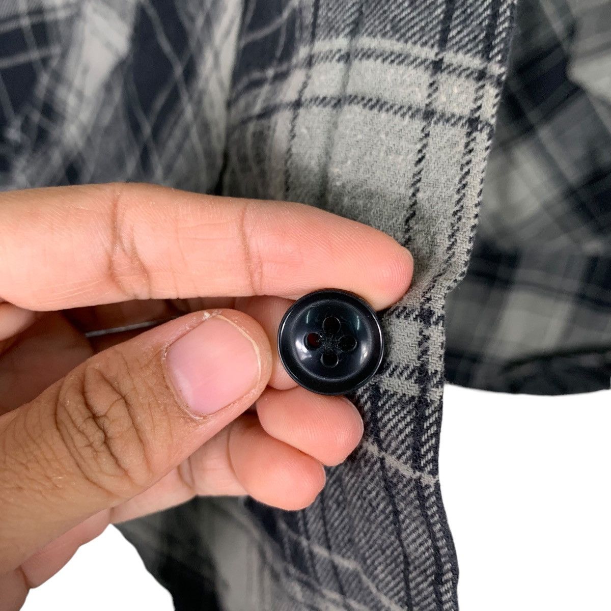 Japanese Brand Vintage KANSAI JEANS Four Pocket Tartan Flannel #0652-C30 Size US L / EU 52-54 / 3 - 14 Thumbnail