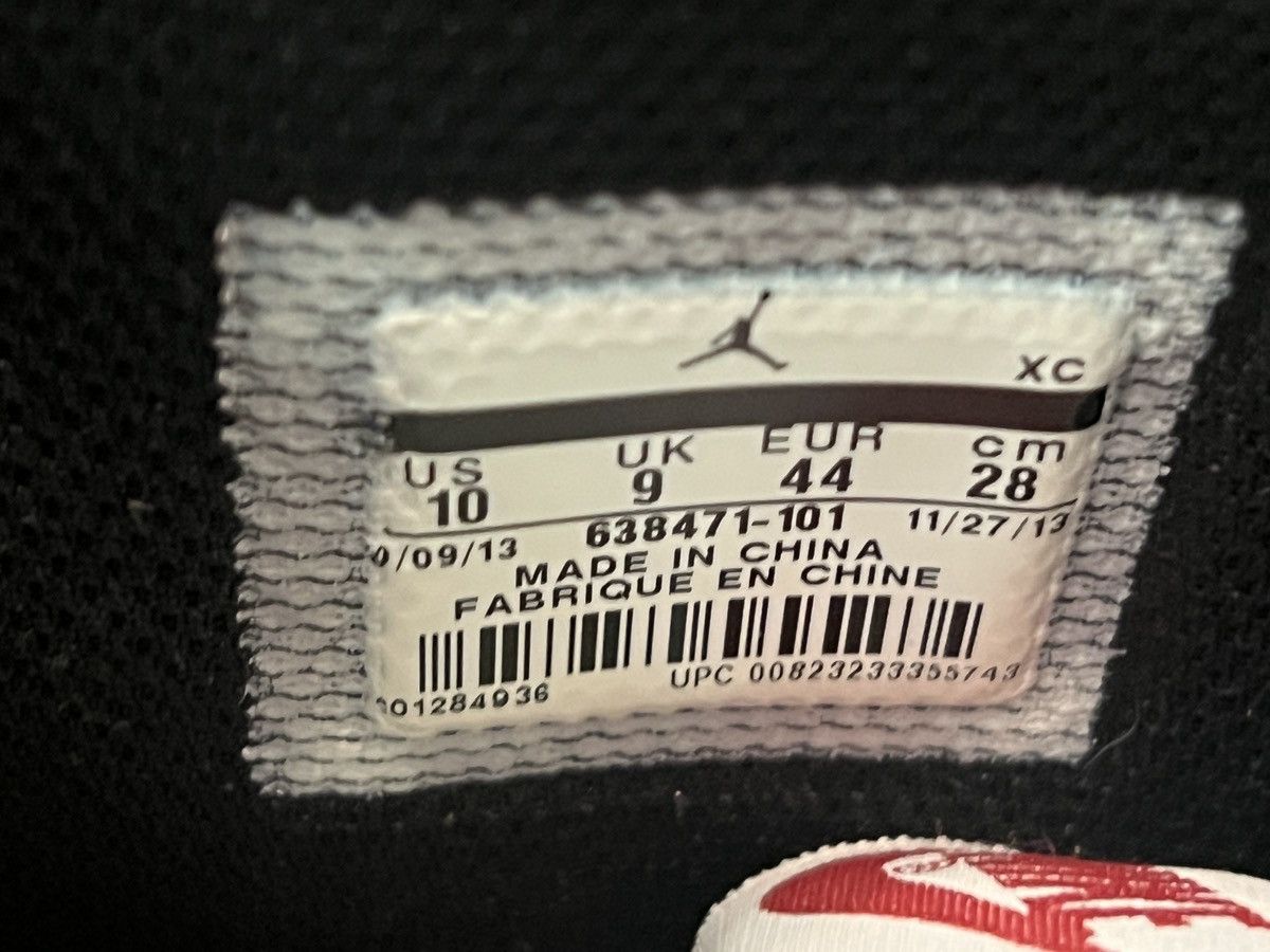 Jordan Brand × Nike Air Jordan AJ KO High OG Chicago Bulls Canvas Sneakers Shoes Size US 10 / EU 43 - 7 Thumbnail