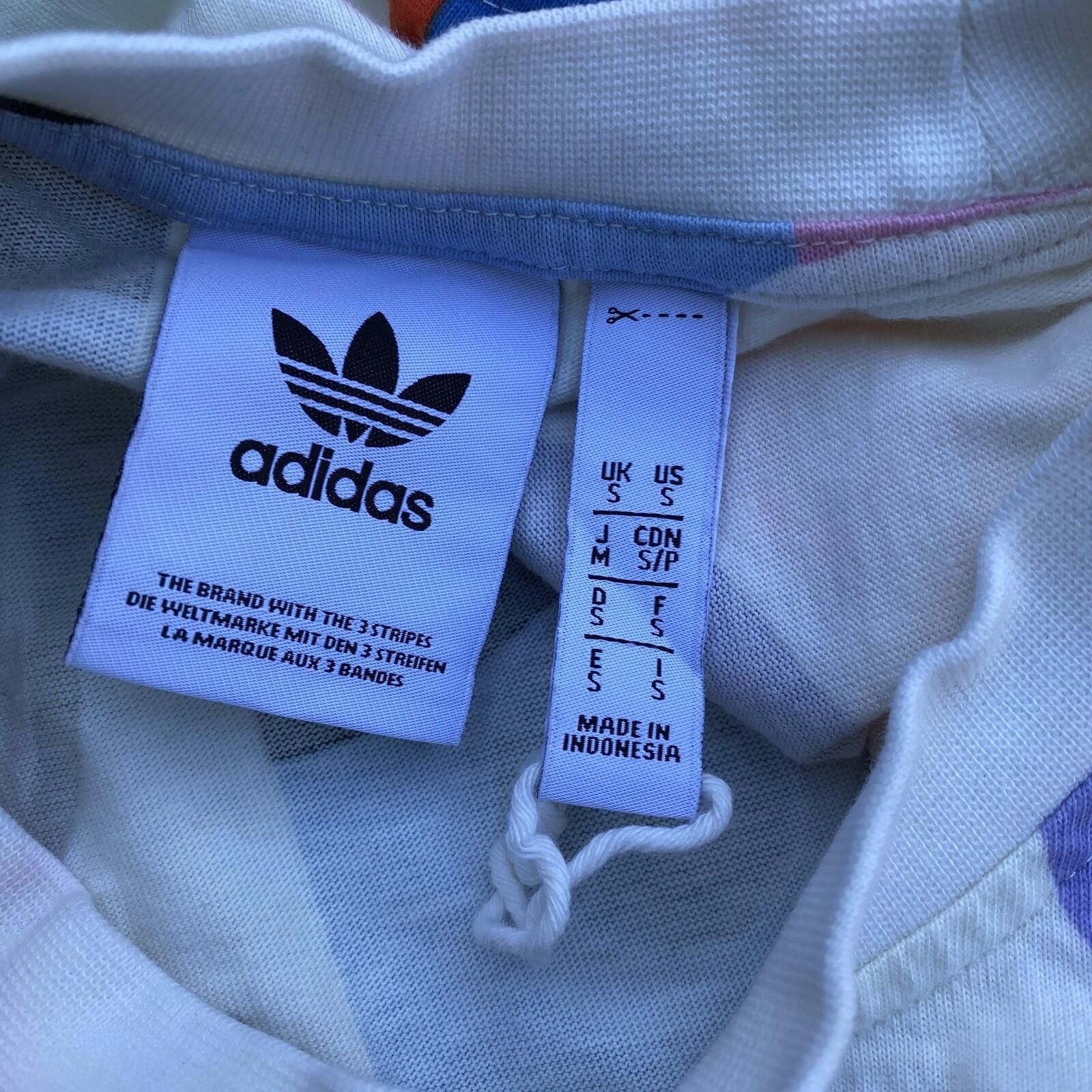 Adidas Adidas Shirt Mens Size S Tee Multicolour Love Unites AOP Size US S / EU 44-46 / 1 - 4 Thumbnail