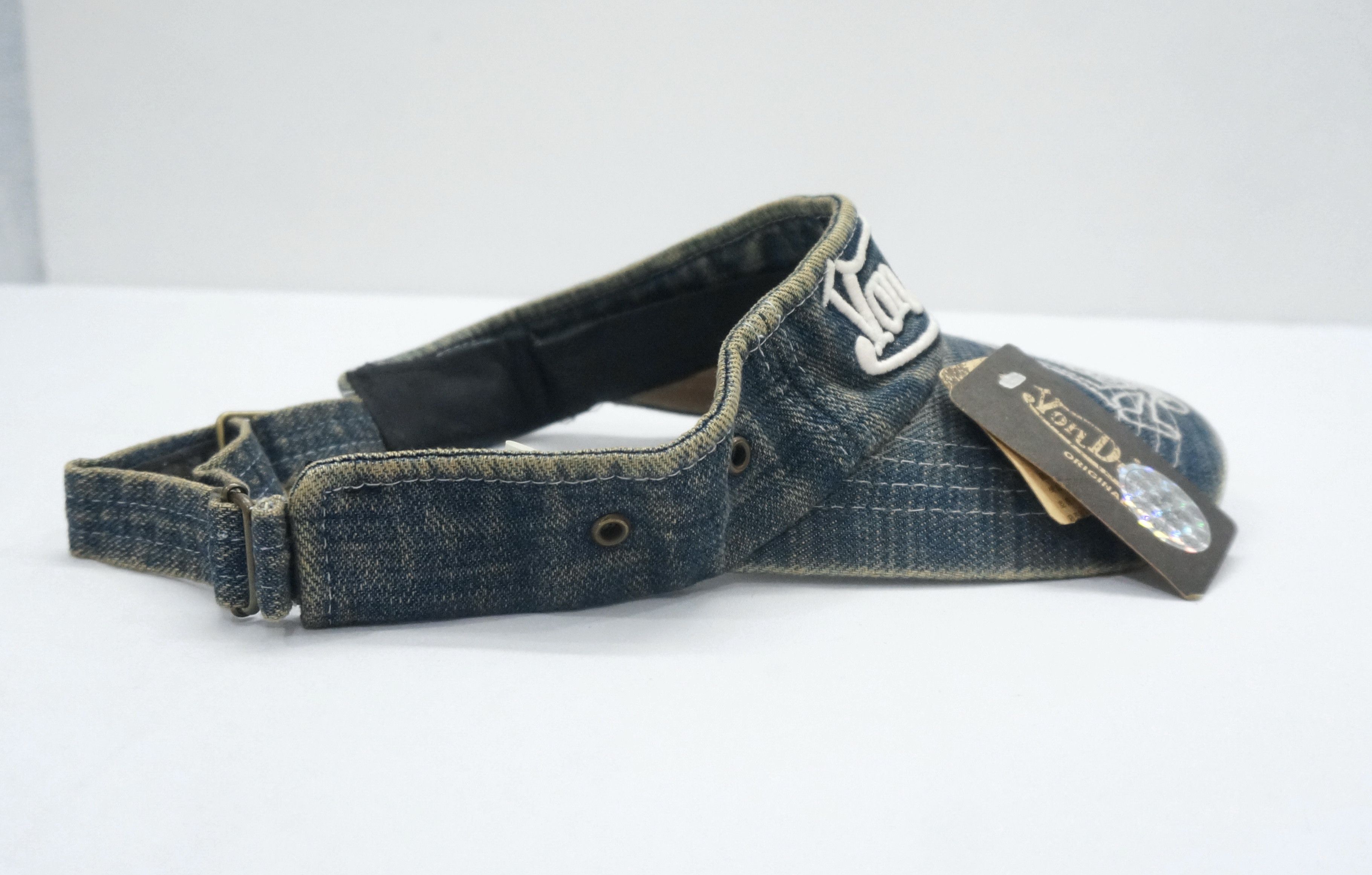 Von Dutch Rare VON DUTCH Limited Edition NOS Vintage Denim Half Cap Size ONE SIZE - 6 Thumbnail