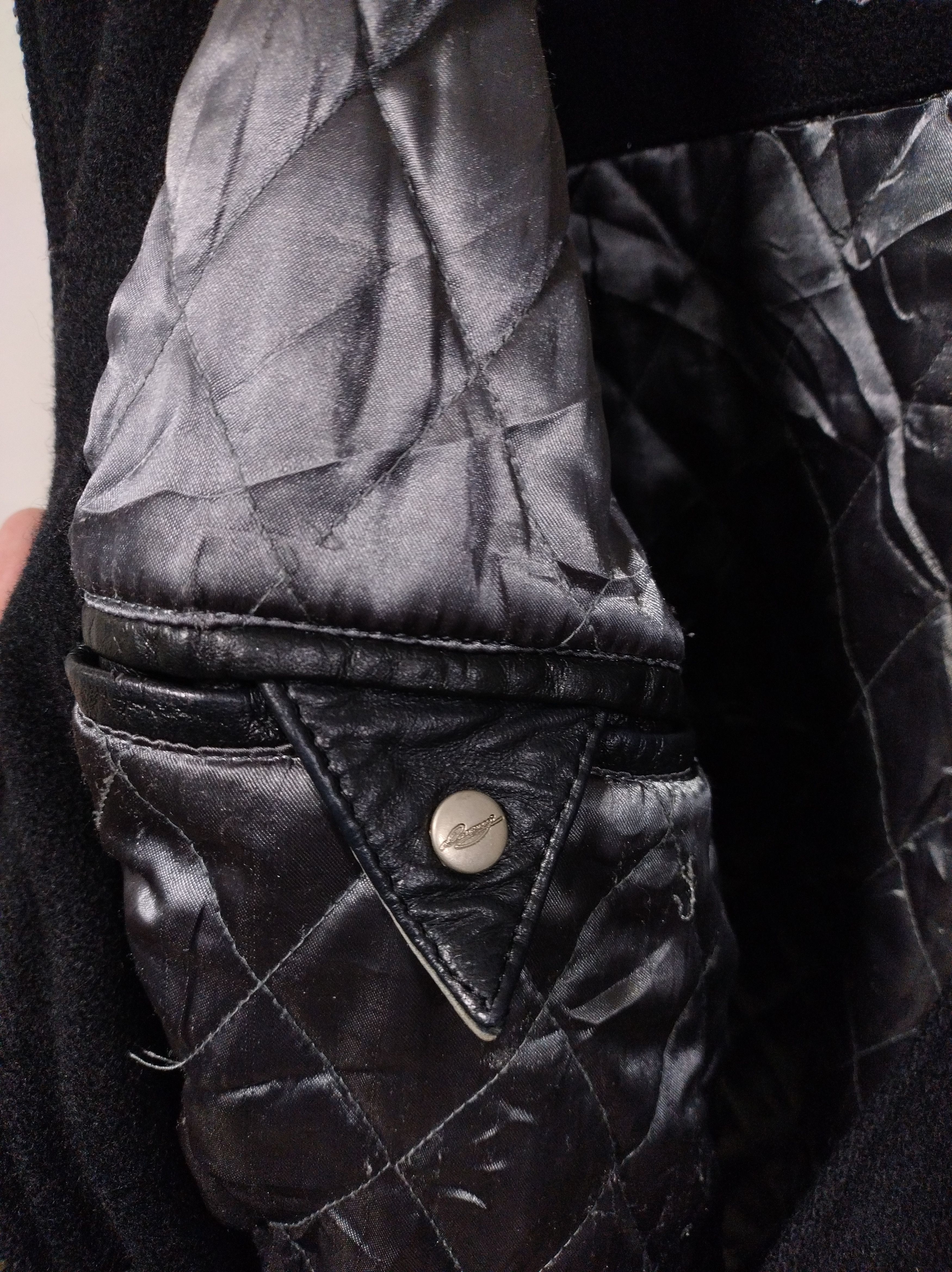 Other Davoucci "Authentic Style 89" Varsity Jacket Leather & Wool Size US XXL / EU 58 / 5 - 7 Thumbnail