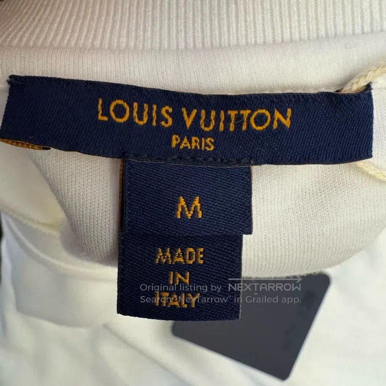 Louis Vuitton Louis Vuitton Printed Logo short sleeves Size M / US 6-8 / IT 42-44 - 3 Thumbnail