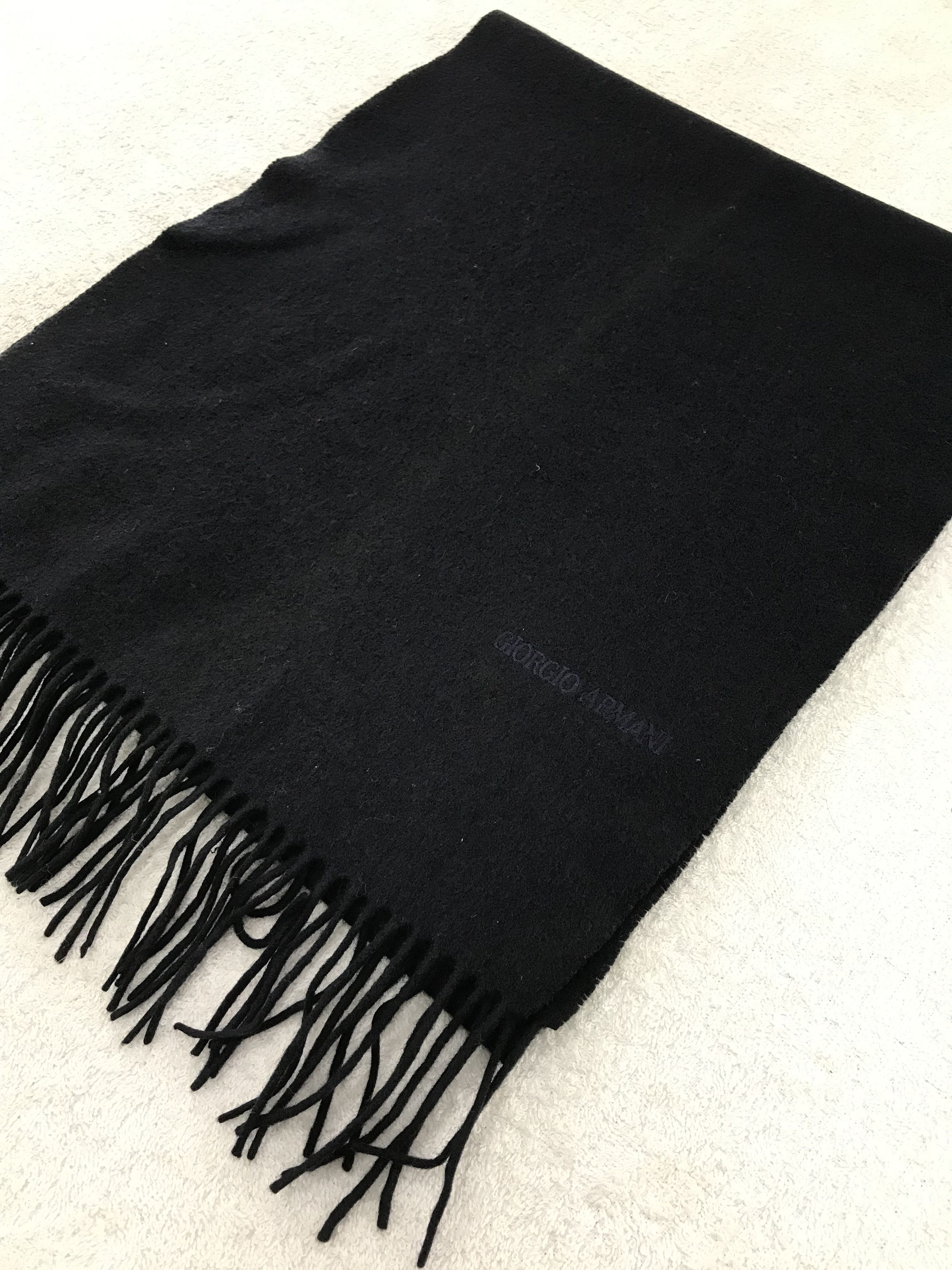 Giorgio Armani × Vintage Giorgio Armani Scarf / Muffler / Neckwear - WW1126 Size ONE SIZE - 3 Thumbnail