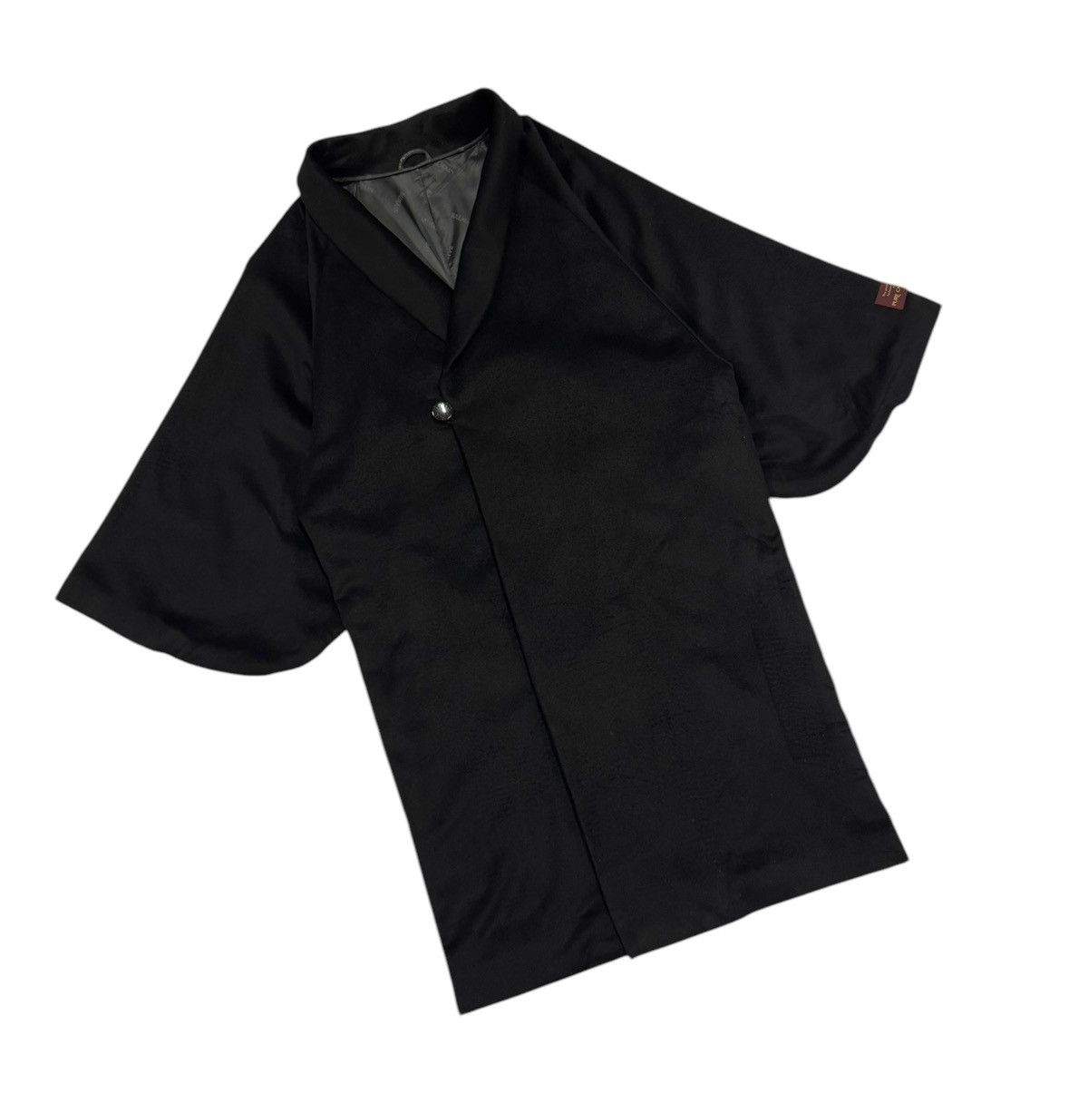 Balmain × Vintage Vtg🔥Balmain Paris Pure Cashmere Buttoned Longjacket Kimono Size US M / EU 48-50 / 2 - 8 Thumbnail