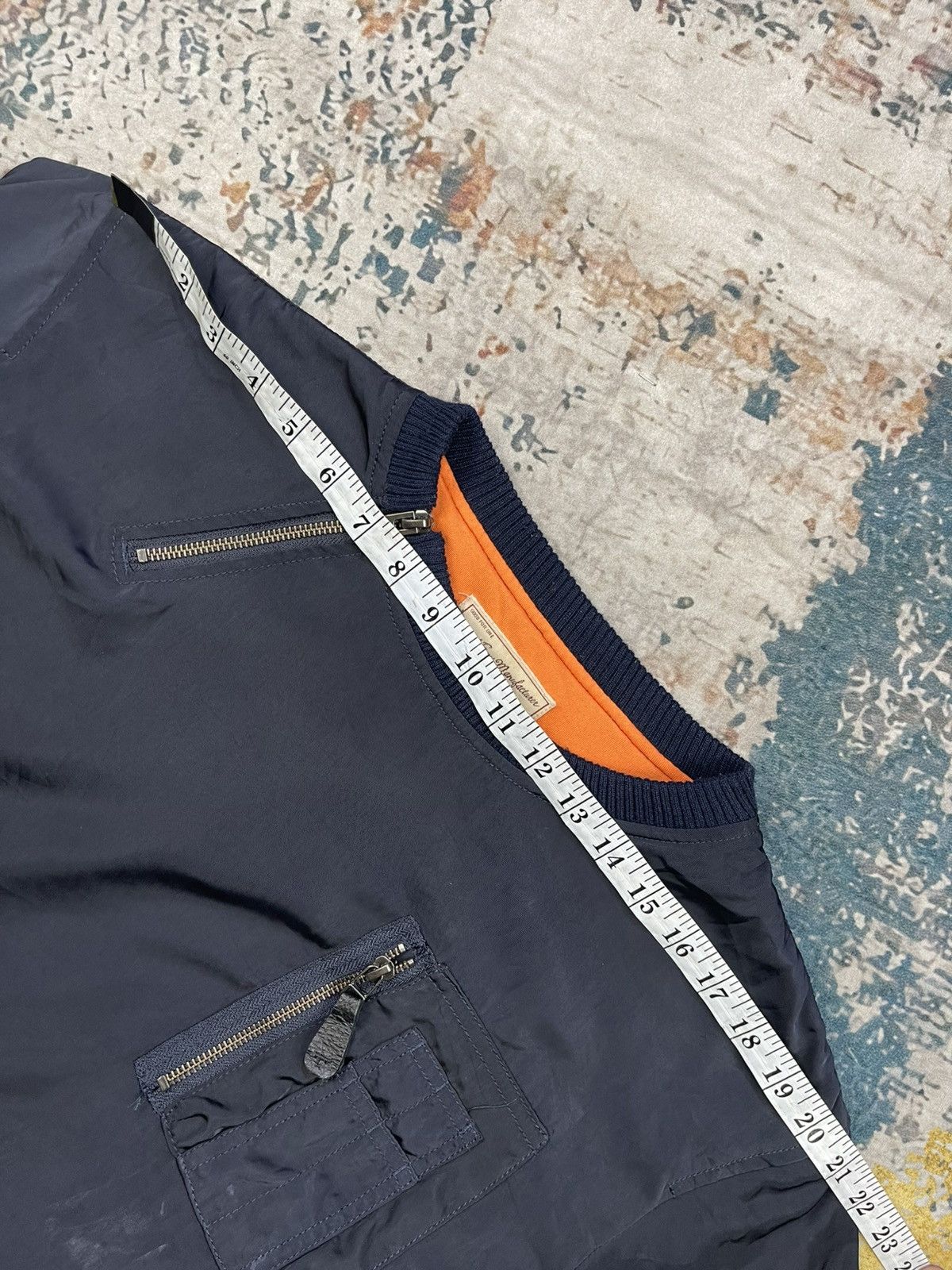 Avirex Avirex Navy Military Type MA-1 Pull Over Bomber Size US M / EU 48-50 / 2 - 9 Thumbnail