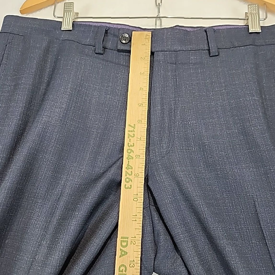 Ted Baker Ted Baker Jefferson Dress Pants Men's 38R Navy Blue 100% Wool Office Academia Size US 38 / EU 54 - 6 Thumbnail