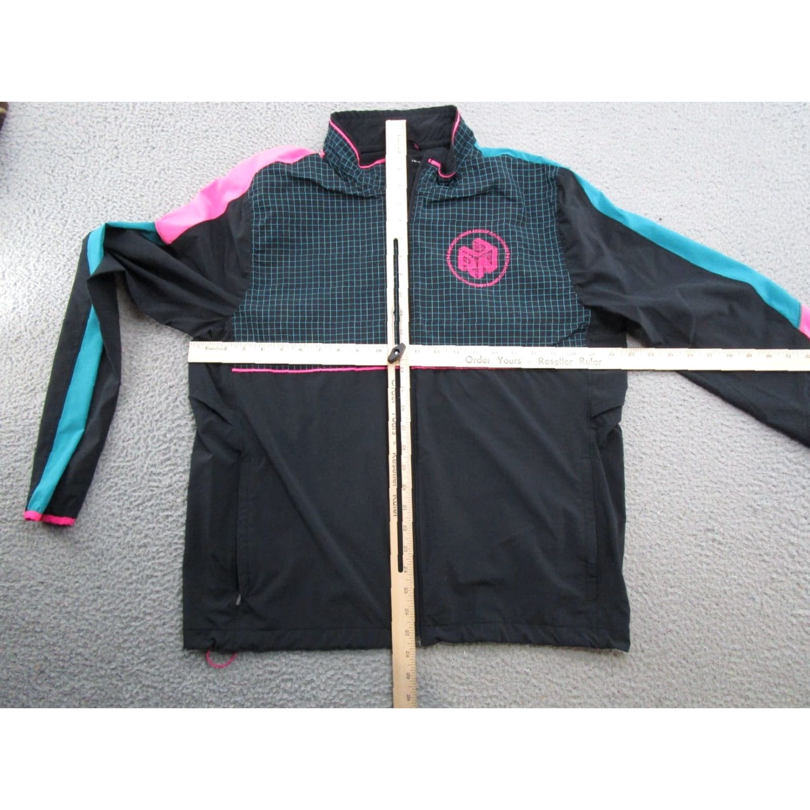 Under Armour Under Armour Run Women's Lightweight Windbreaker Jacket Multicolor Neon Size L Womens Size L / US 10 / IT 46 - 6 Thumbnail