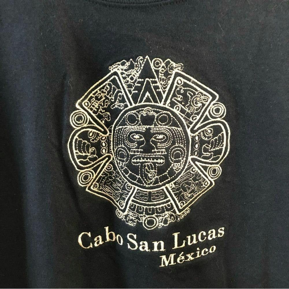 Other Cabo San Lucas Mexico tourist shirt native Aztec God sz XL Size US XL / EU 56 / 4 - 2 Thumbnail