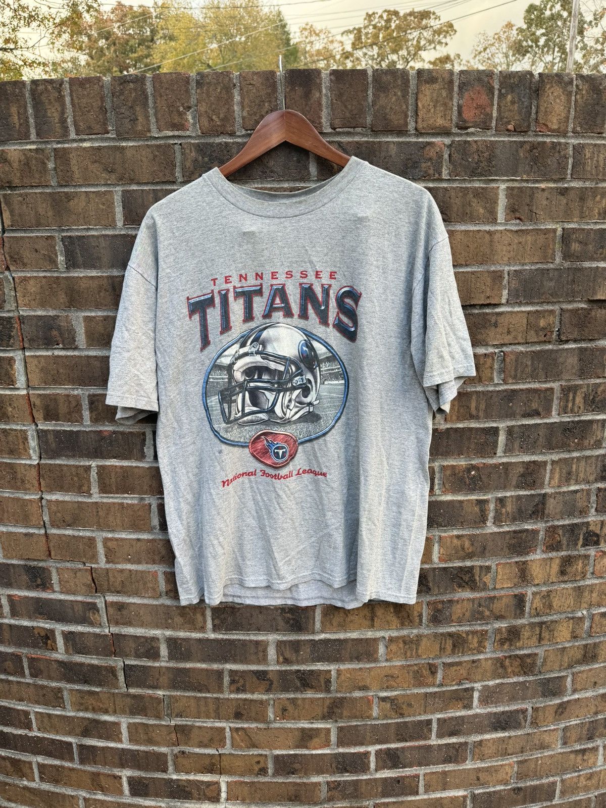 NFL Vintage 90s Tennessee Titans NFL Shirt Size US L / EU 52-54 / 3 - 1 Thumbnail