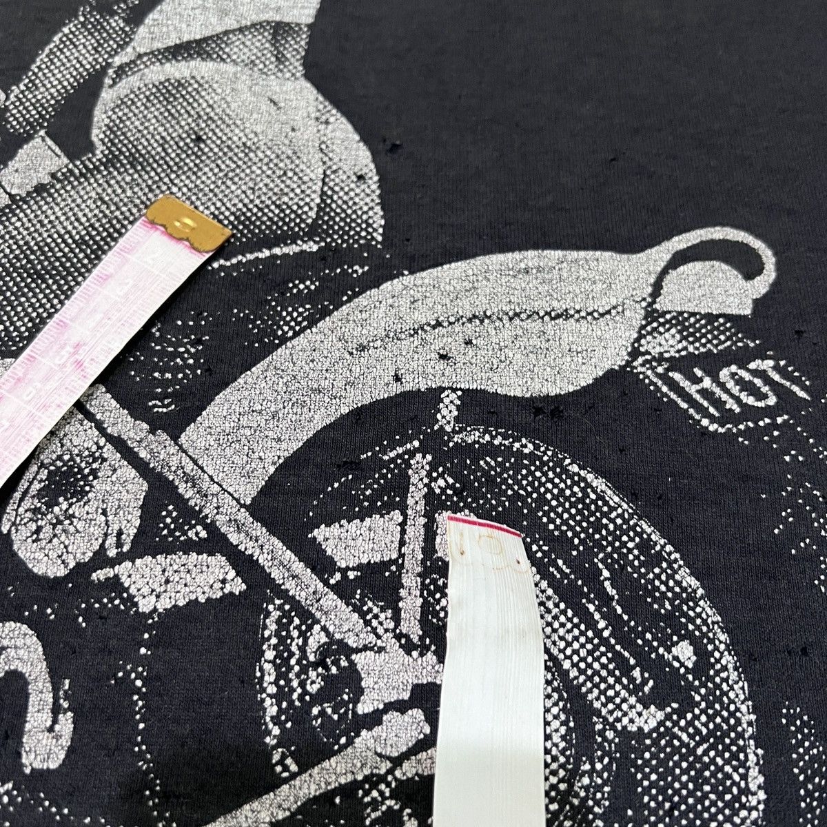 Vintage Y2K Porno girl on bike Nude Pornstars Faded sexy strip Size US L / EU 52-54 / 3 - 6 Thumbnail