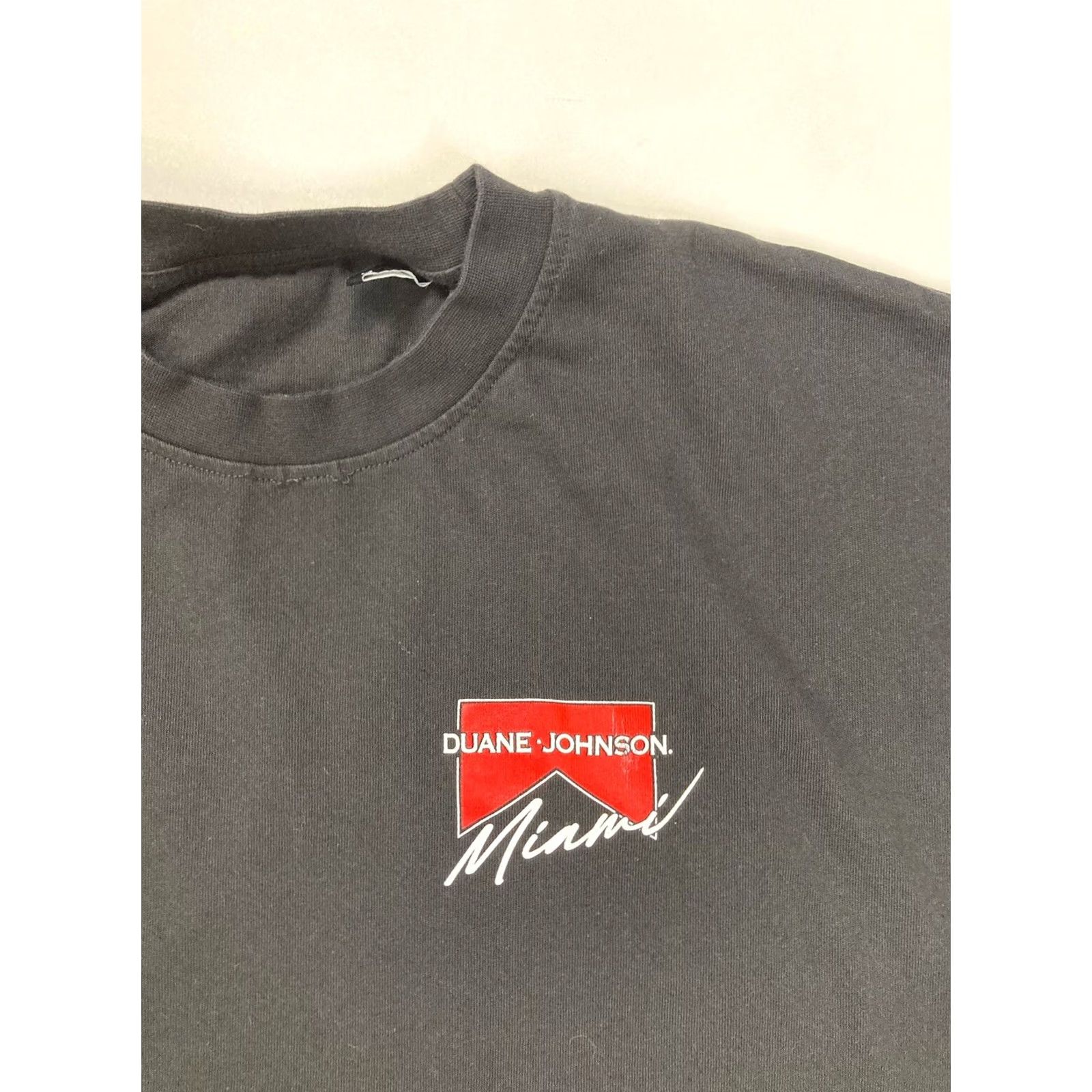 Vintage Duane & Johnson Miami Racing Graphic T-shirt Men Large Oversized Short Sleeve Size US L / EU 52-54 / 3 - 4 Thumbnail