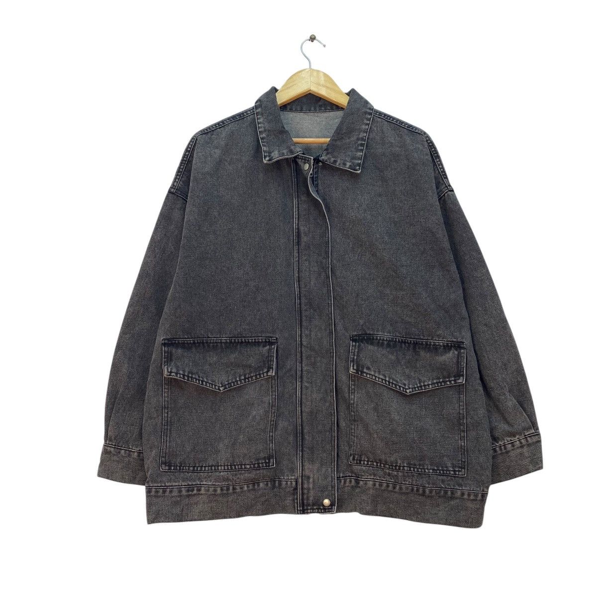 Japanese Brand 💥Japanese Brand Style Denim Dual Pocket Jacket Size US M / EU 48-50 / 2 - 1 Thumbnail
