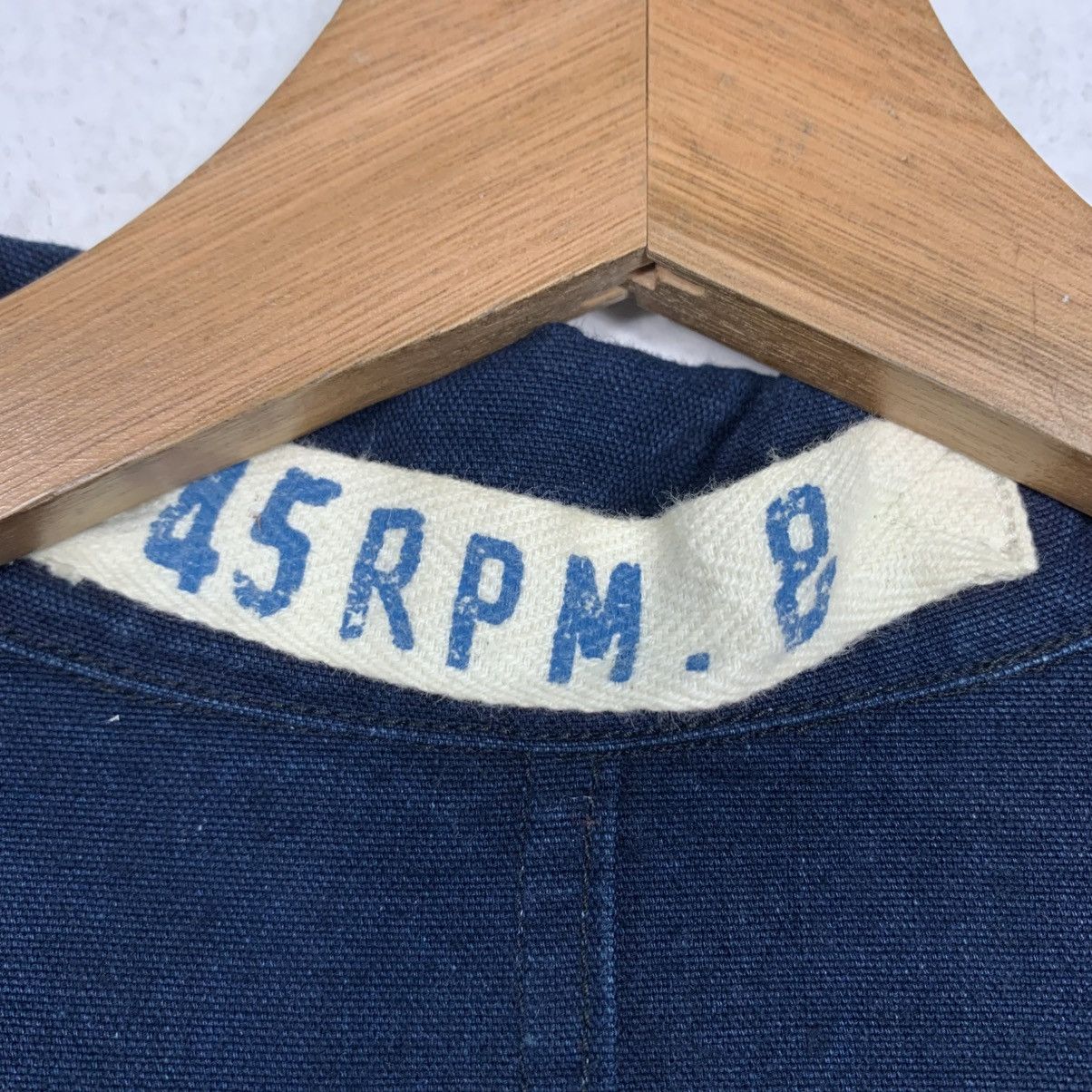 45rpm ☀️45RPM double breasted navy cotton jacket Size US S / EU 44-46 / 1 - 12 Thumbnail