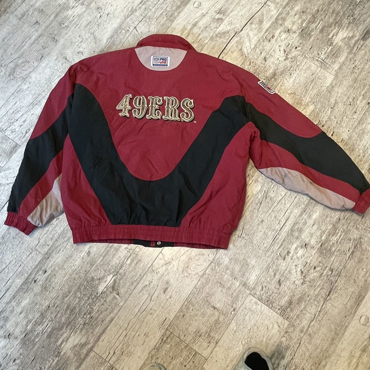 NFL × Reebok × Vintage San Francisco 49ers Vintage 90s Reebok Puffer Jacket Size US XL / EU 56 / 4 - 2 Thumbnail