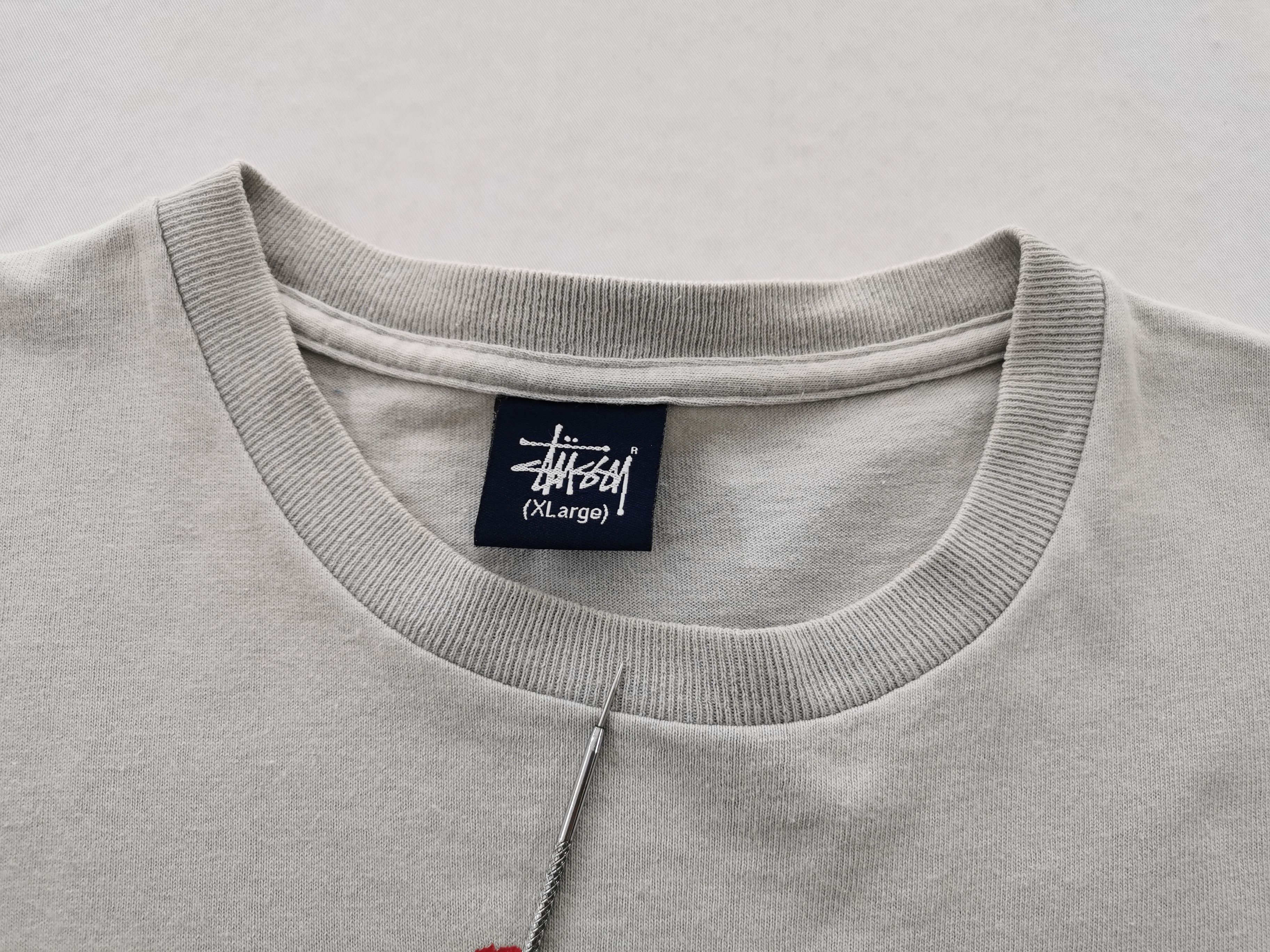 Stussy Distressed Vintage Stussy Chopper Motorcycle T Shirt Size XL Size US XL / EU 56 / 4 - 4 Thumbnail