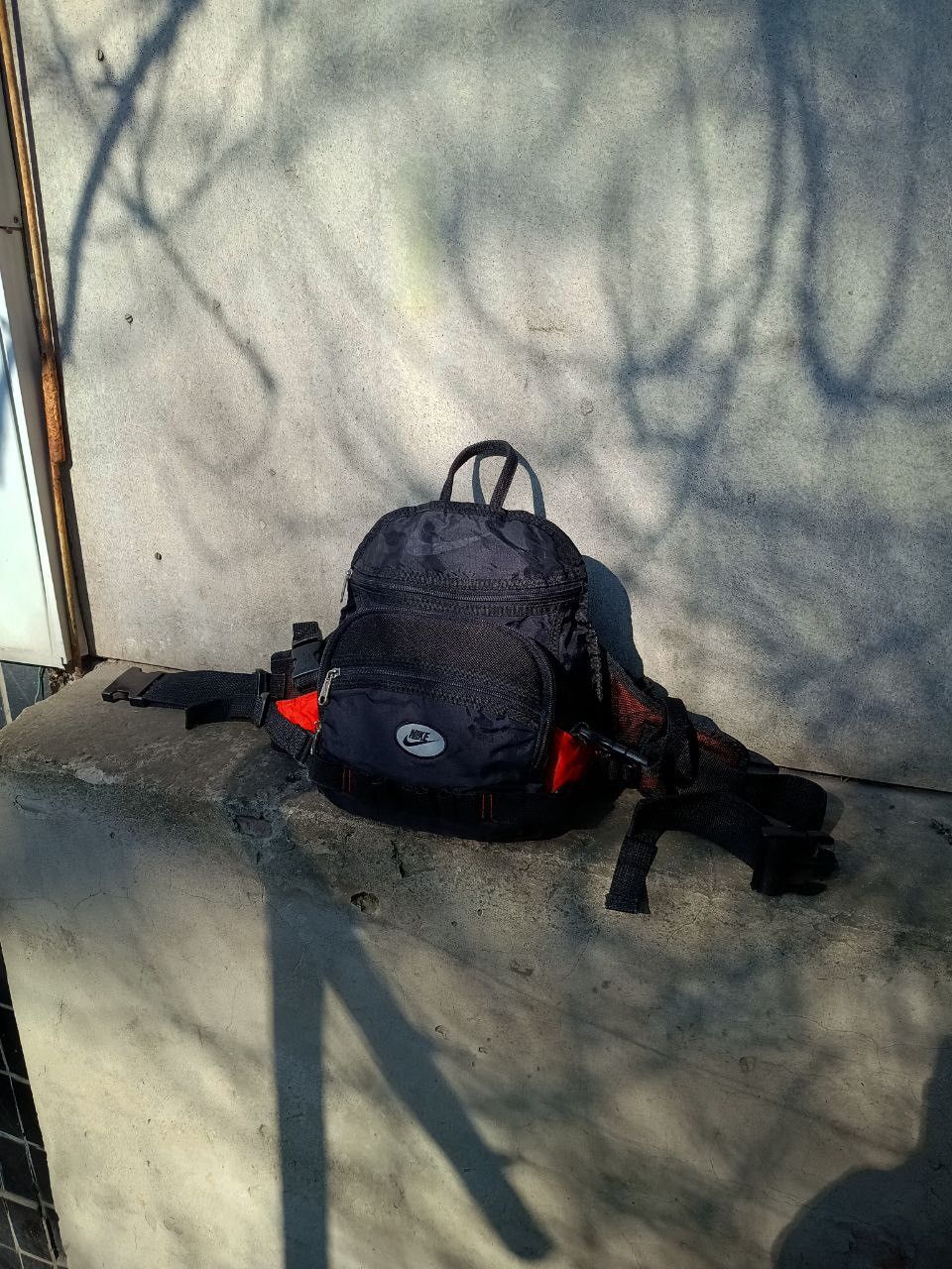 Vintage Nike vintage bag casual drill y2k black Size ONE SIZE - 1 Thumbnail