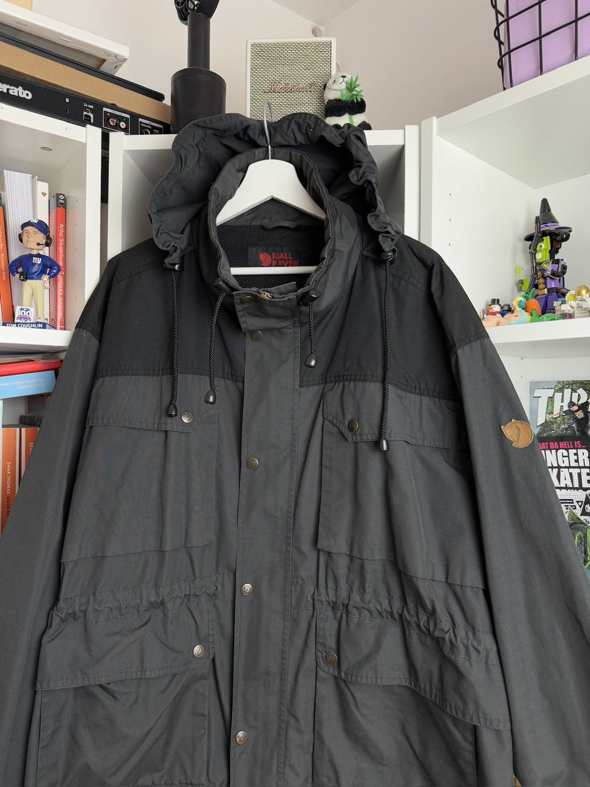 Designer × Fjallraven × Vintage VIntage Fjallraven G-1000 raincoat windbreaker jacket M gorp Size US M / EU 48-50 / 2 - 4 Thumbnail