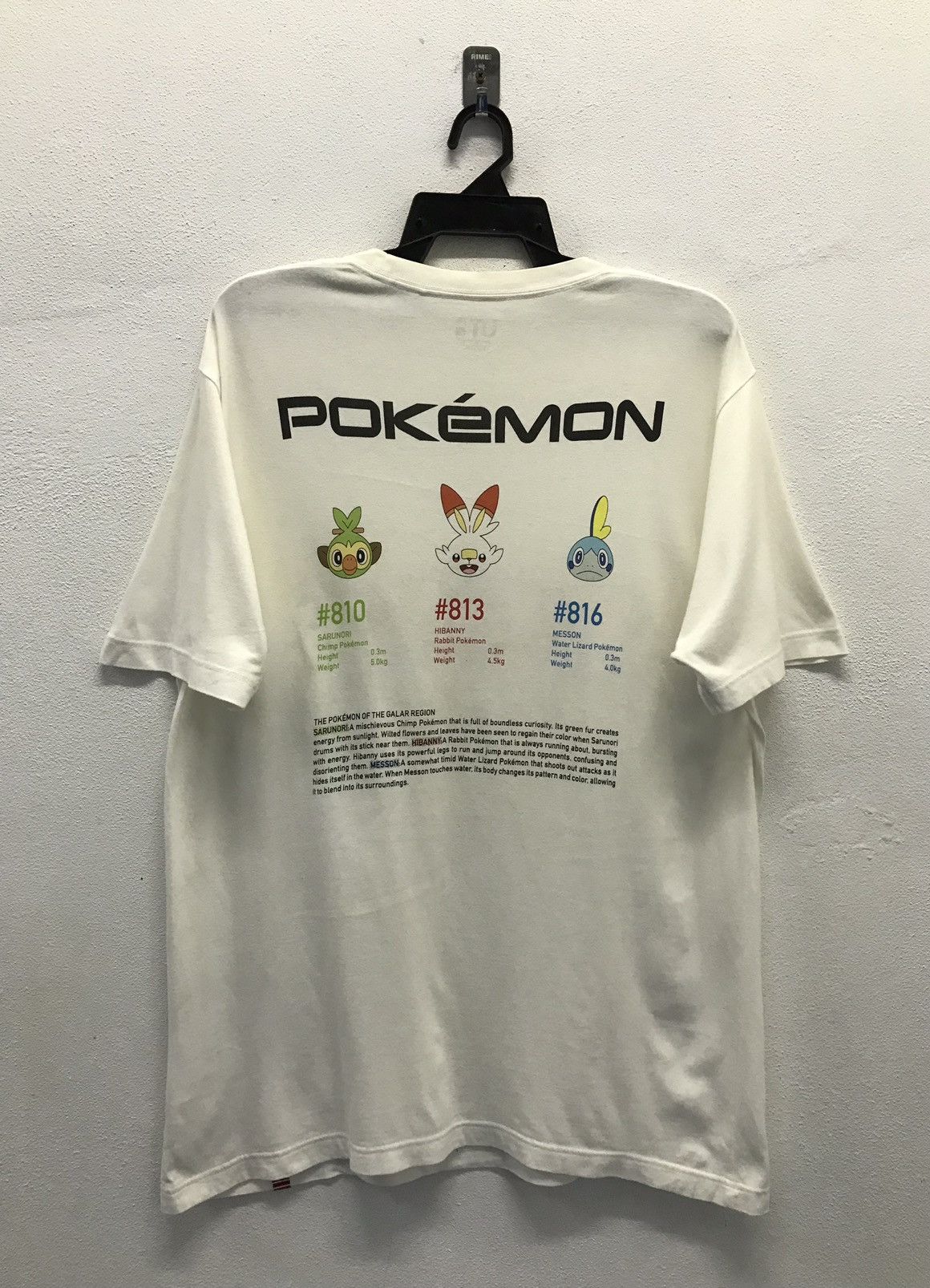 Vintage Uniqlo Nintendo Pokemon Shirt