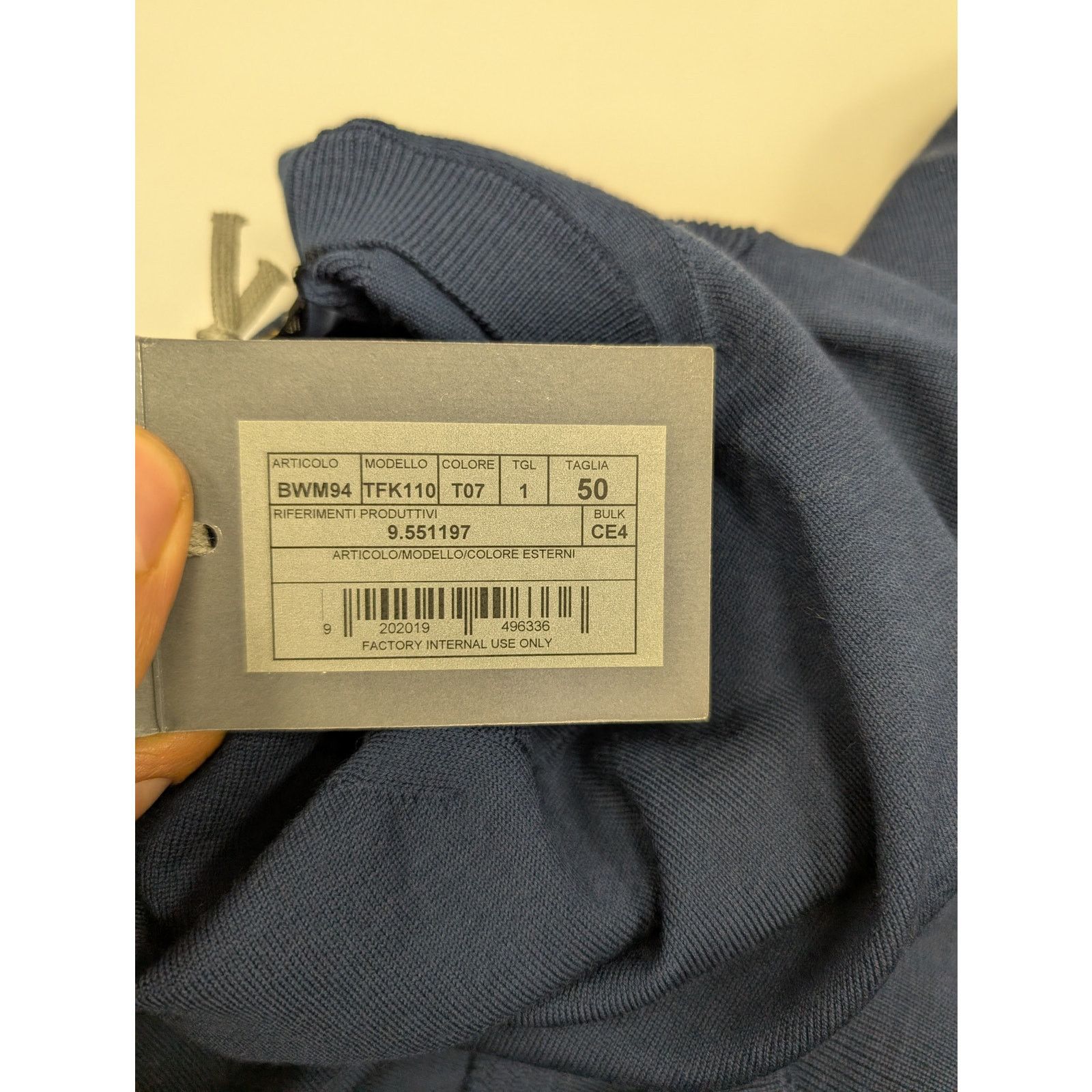 Tom Ford o1rshd1 Sweatshirt in Blue Size US M / EU 48-50 / 2 - 15 Thumbnail
