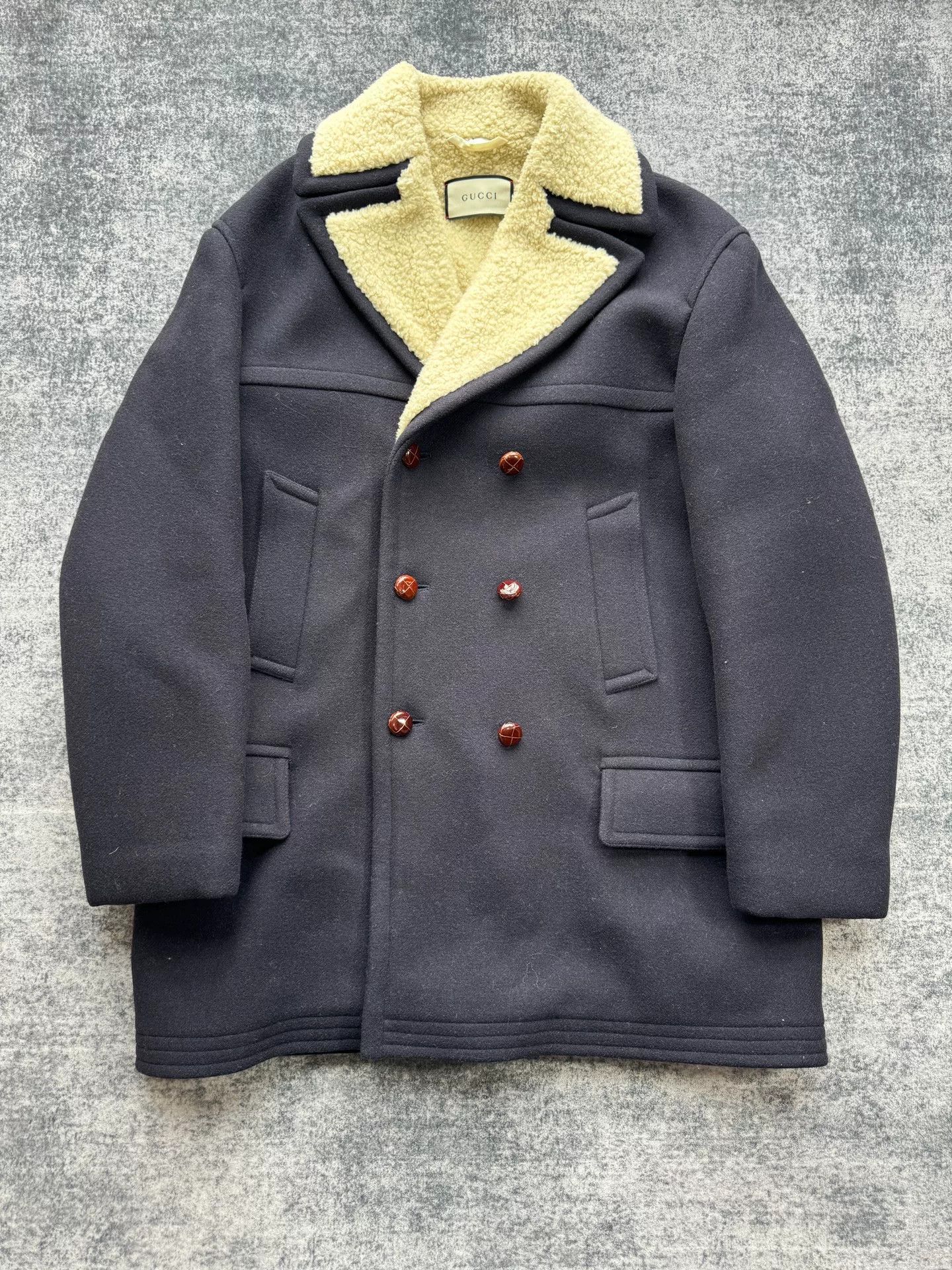Gucci Gucci Black Panther Embroidered Teddy Coat Size US L / EU 52-54 / 3 - 1 Thumbnail