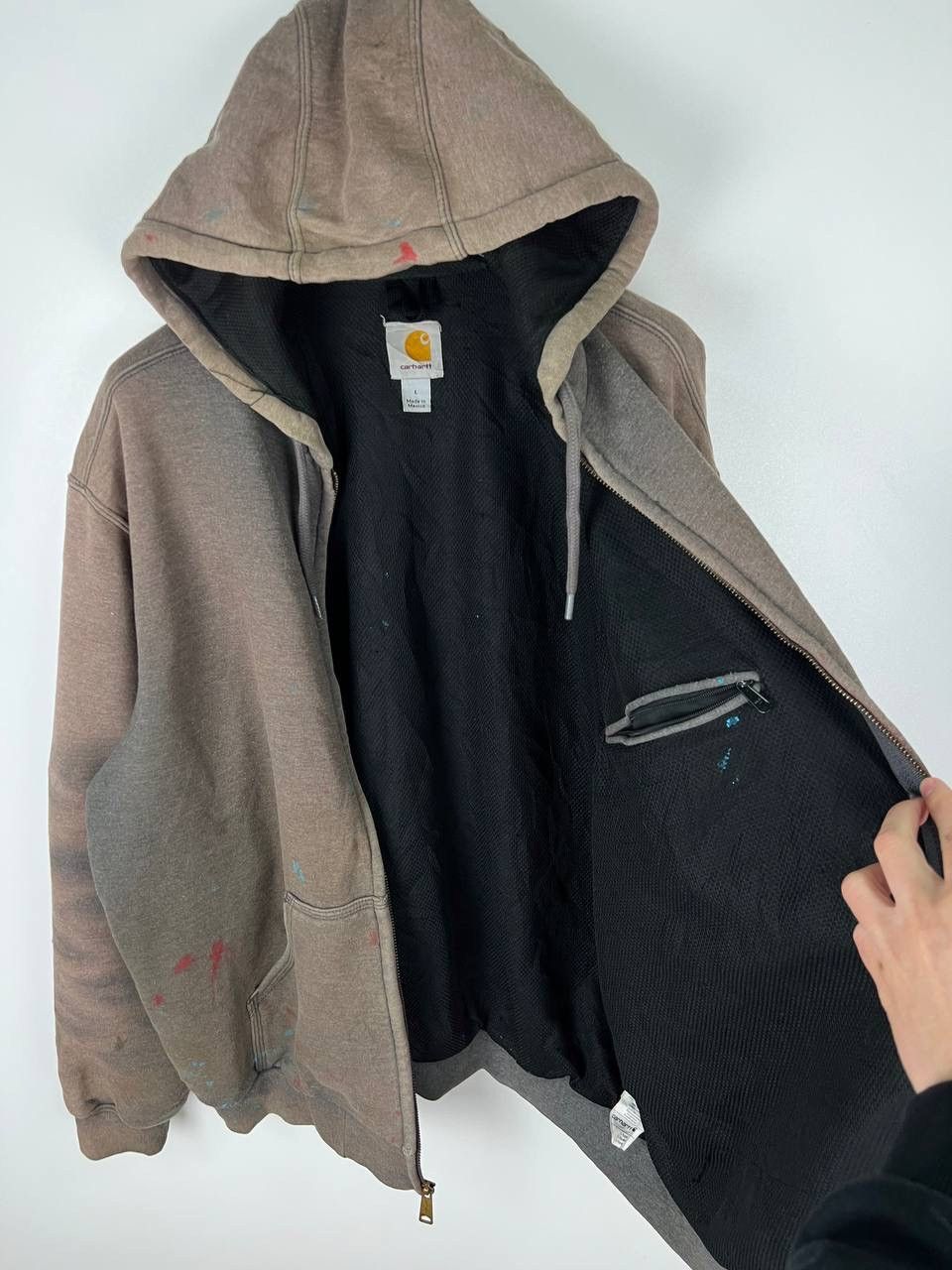 Carhartt Carhartt streetwear vintage zip hoodie size L Size US L / EU 52-54 / 3 - 9 Thumbnail