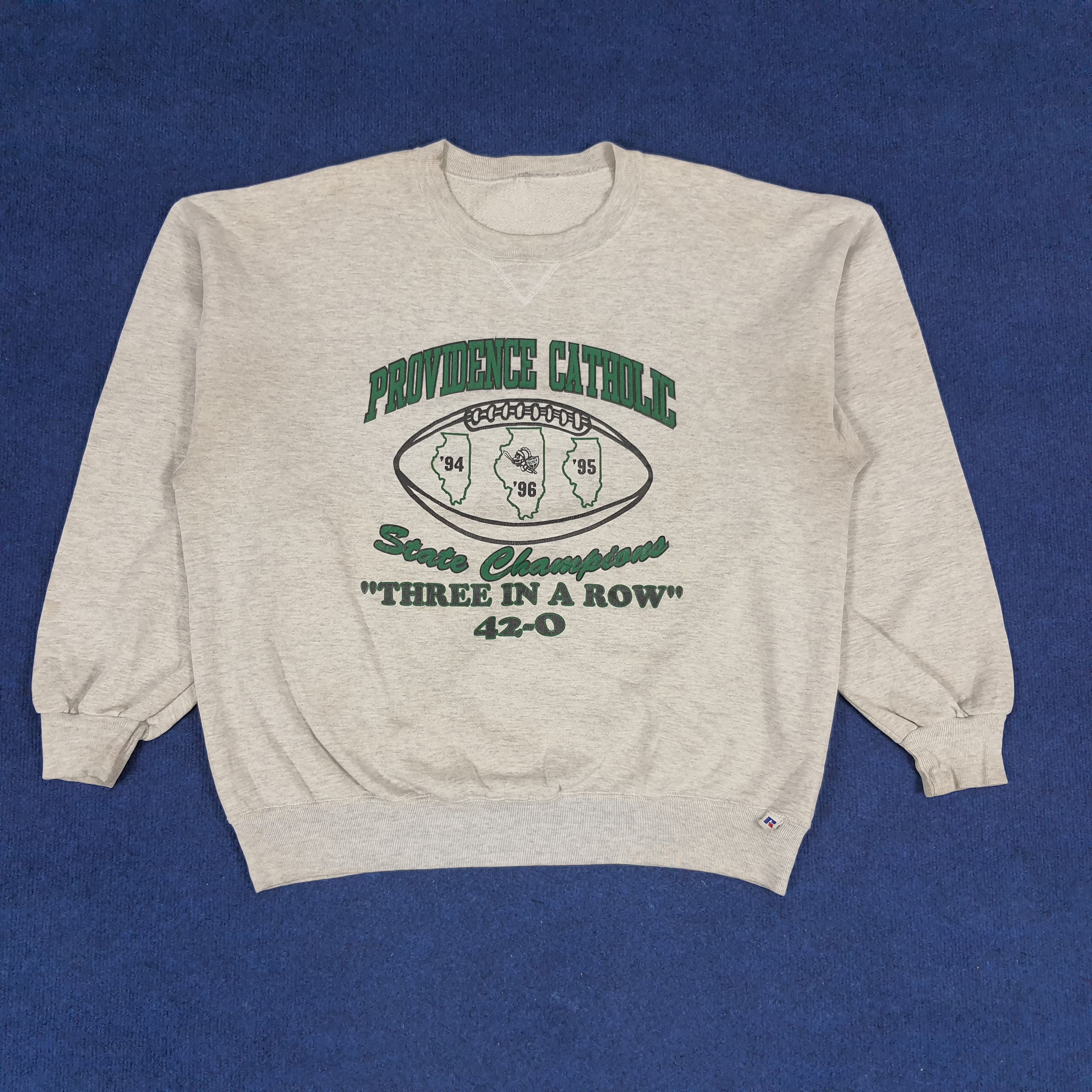 Russell Athletic × Vintage Vintage Providence Catholic State Champions Sweatshirts Size US XL / EU 56 / 4 - 1 Thumbnail